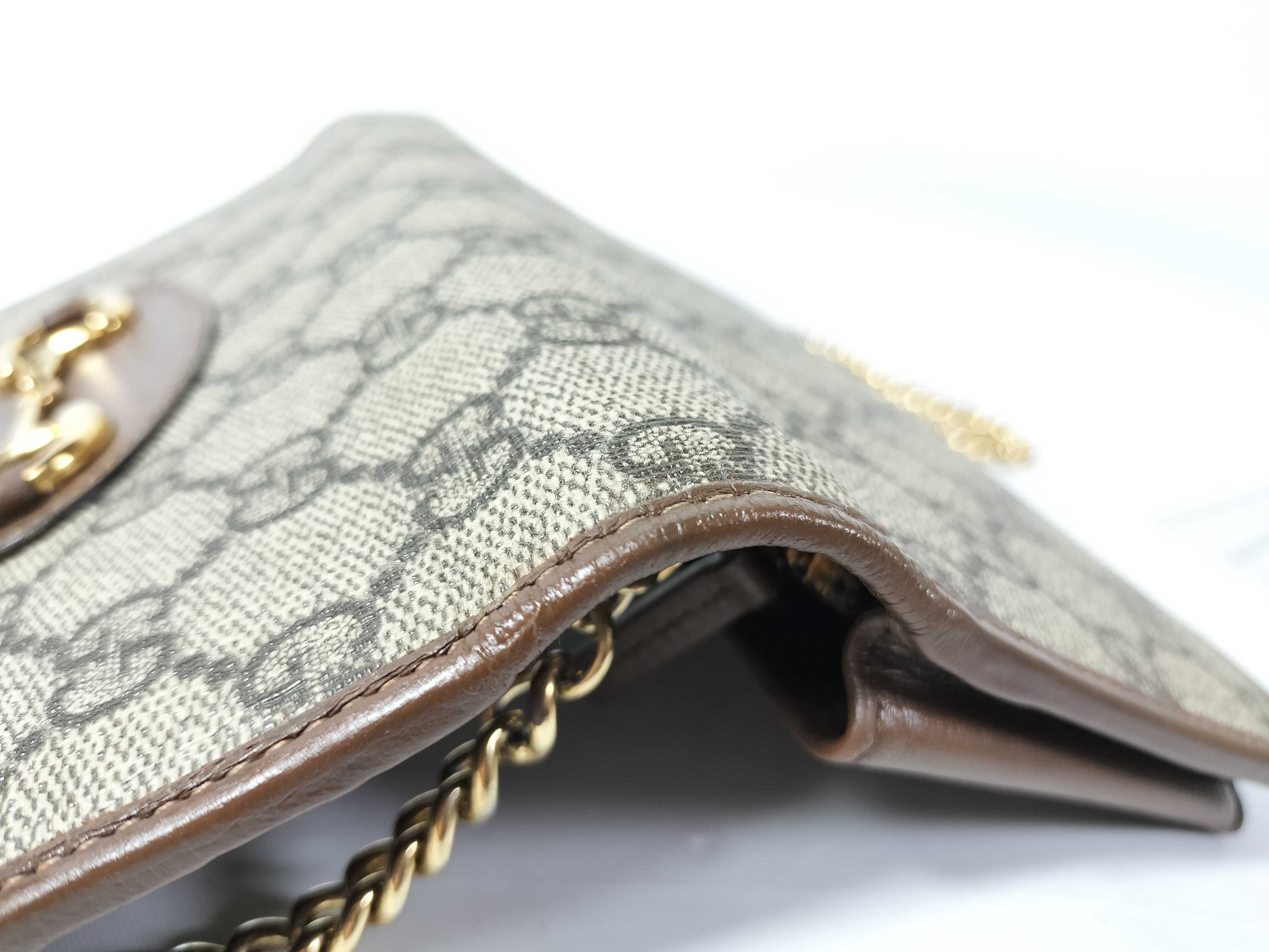 GG Supreme Horsebit 1955 Chain WOC Shoulder Bag — view 13