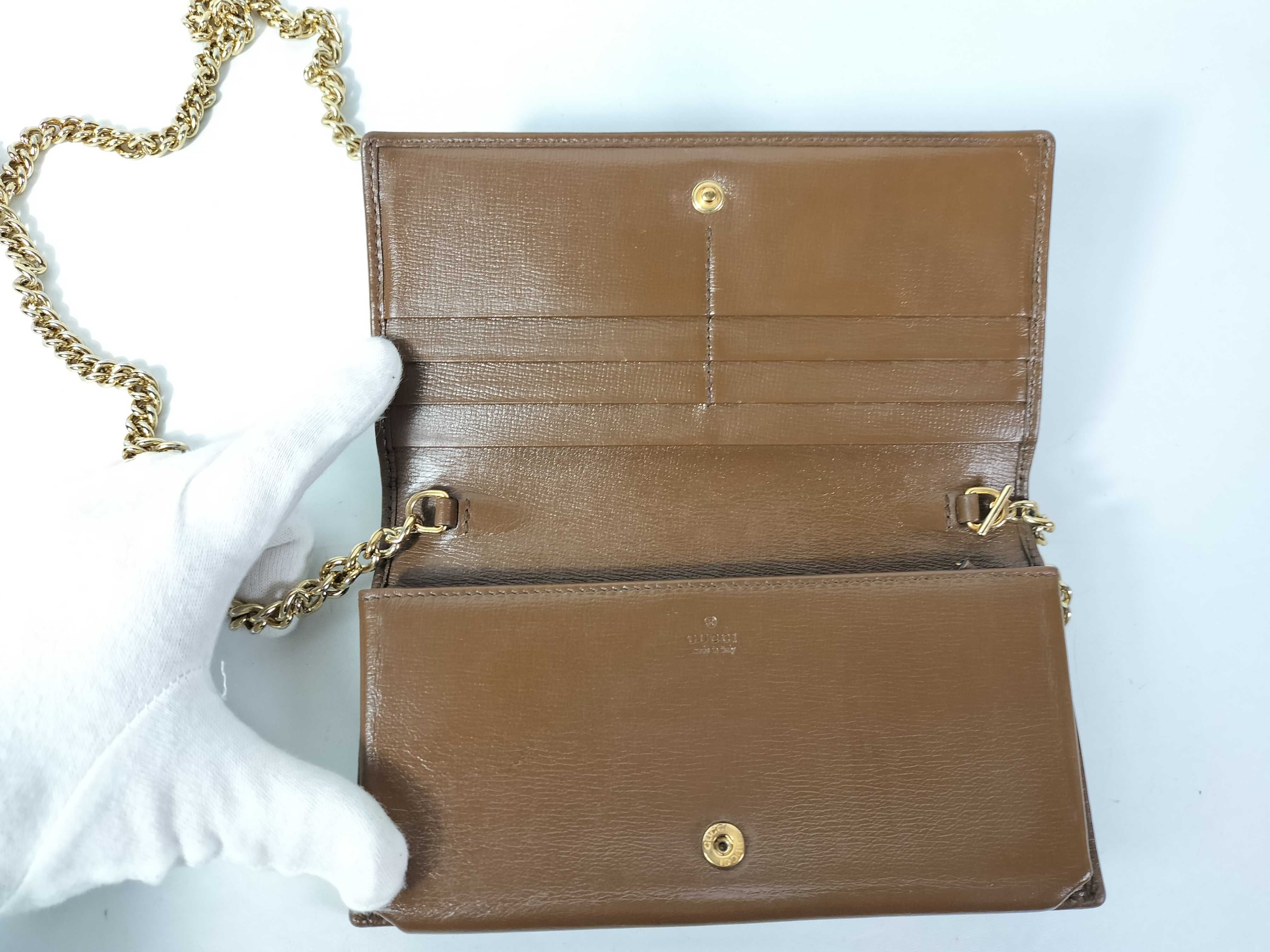GG Supreme Horsebit 1955 Chain WOC Shoulder Bag — view 7