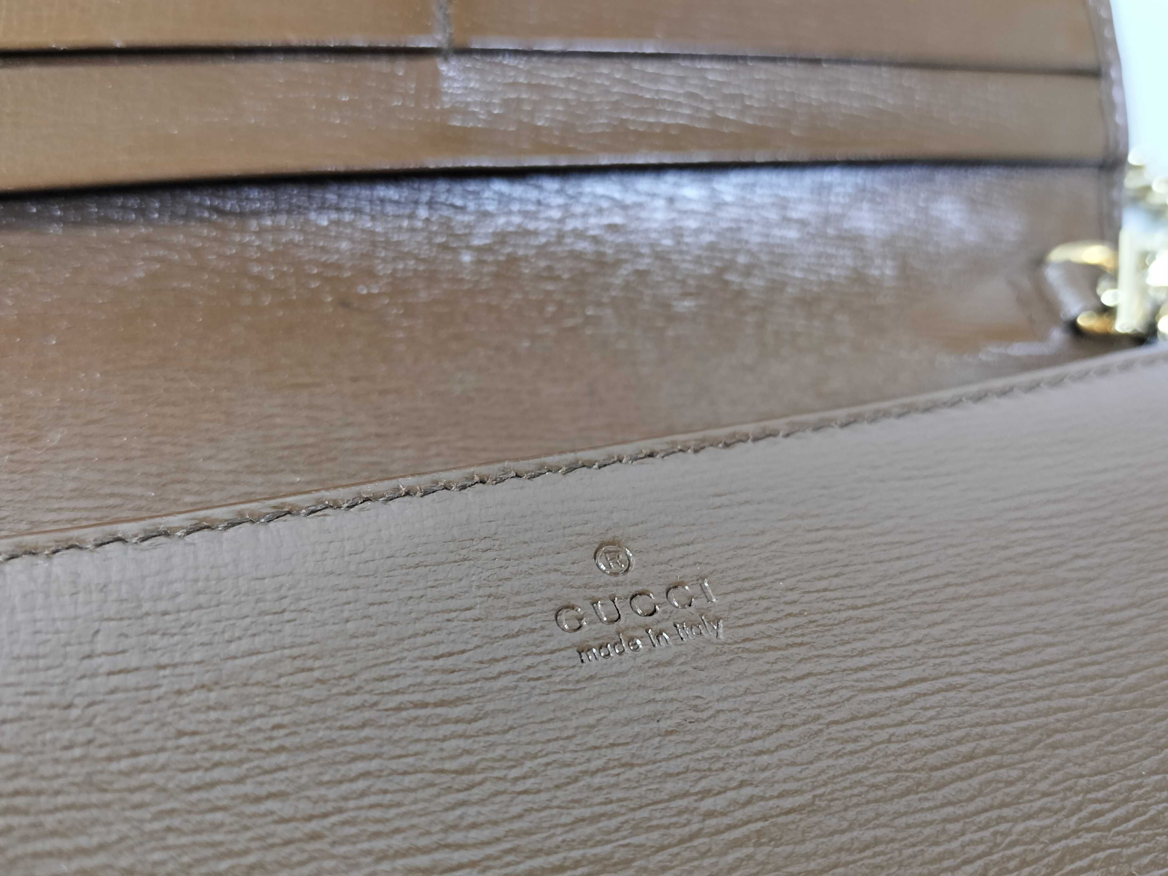 GG Supreme Horsebit 1955 Chain WOC Shoulder Bag — view 8
