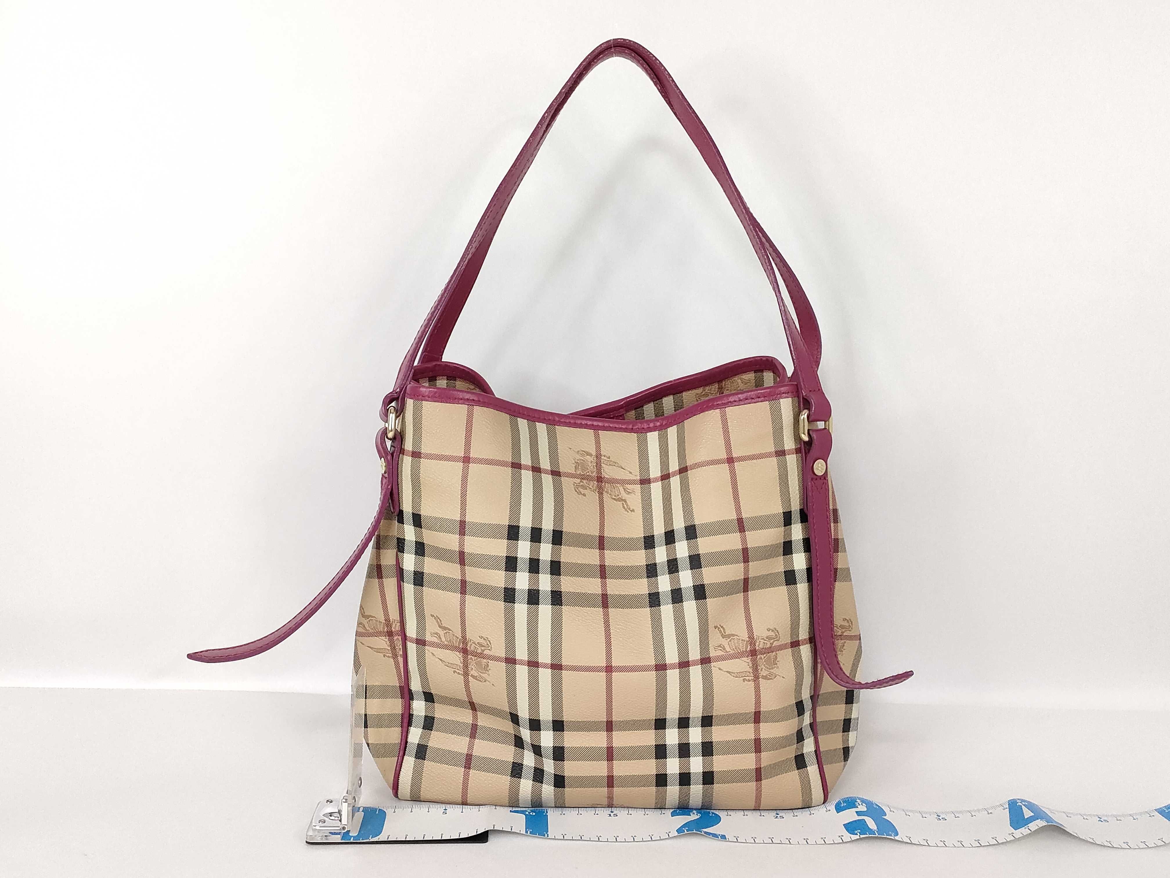 handbag, PVC, Nova Check pattern — view 2
