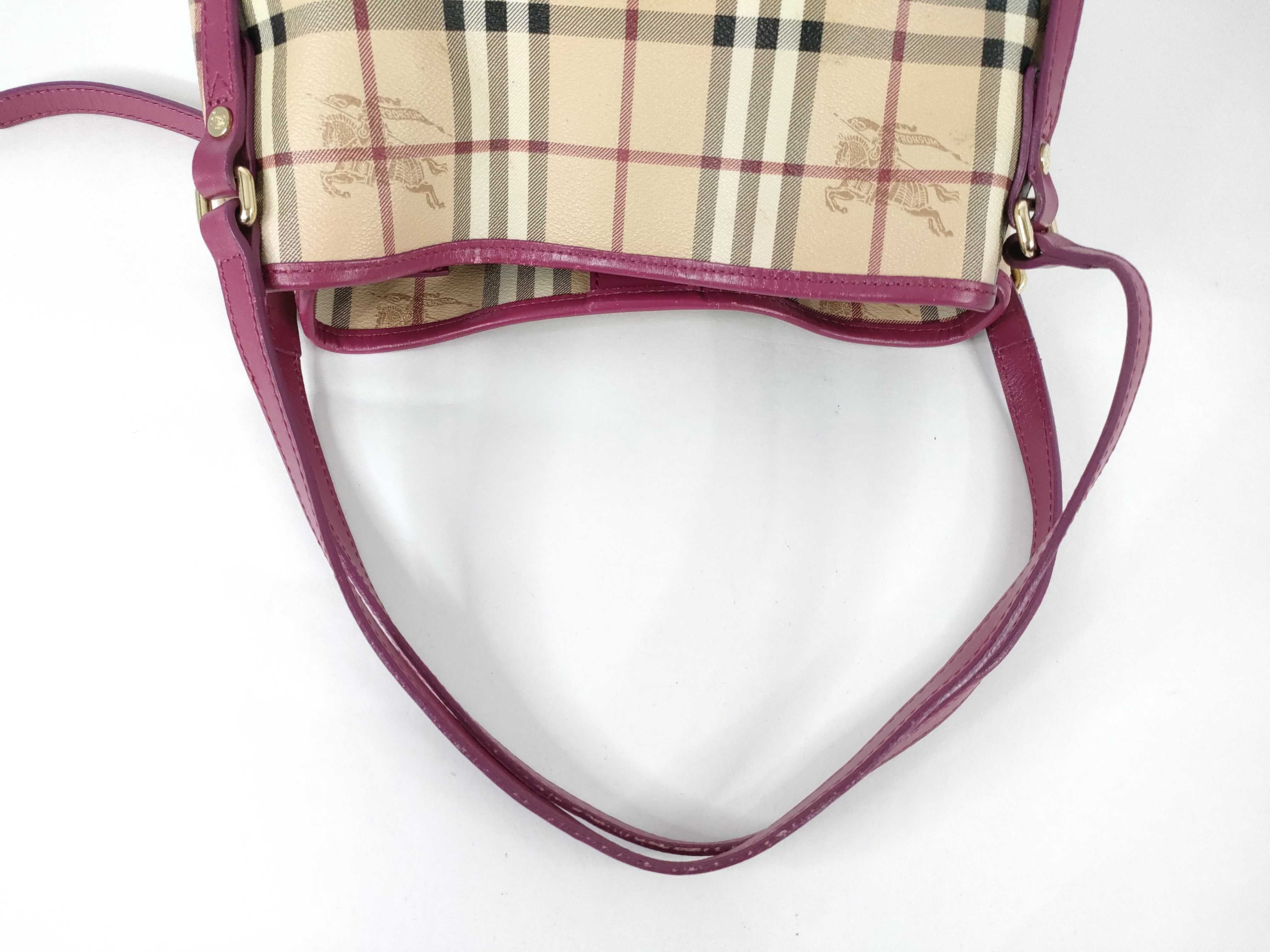 handbag, PVC, Nova Check pattern — view 3