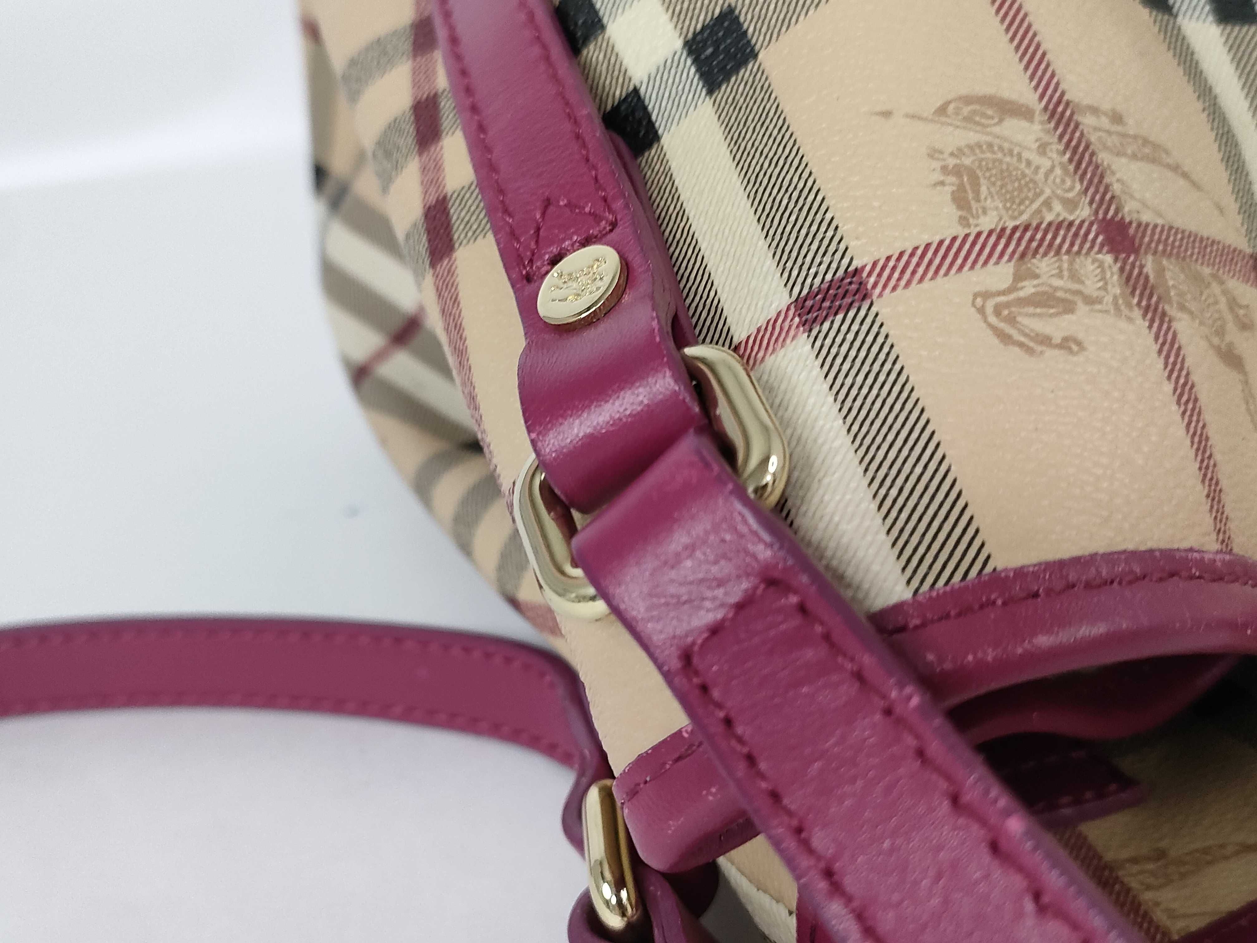 handbag, PVC, Nova Check pattern — view 5