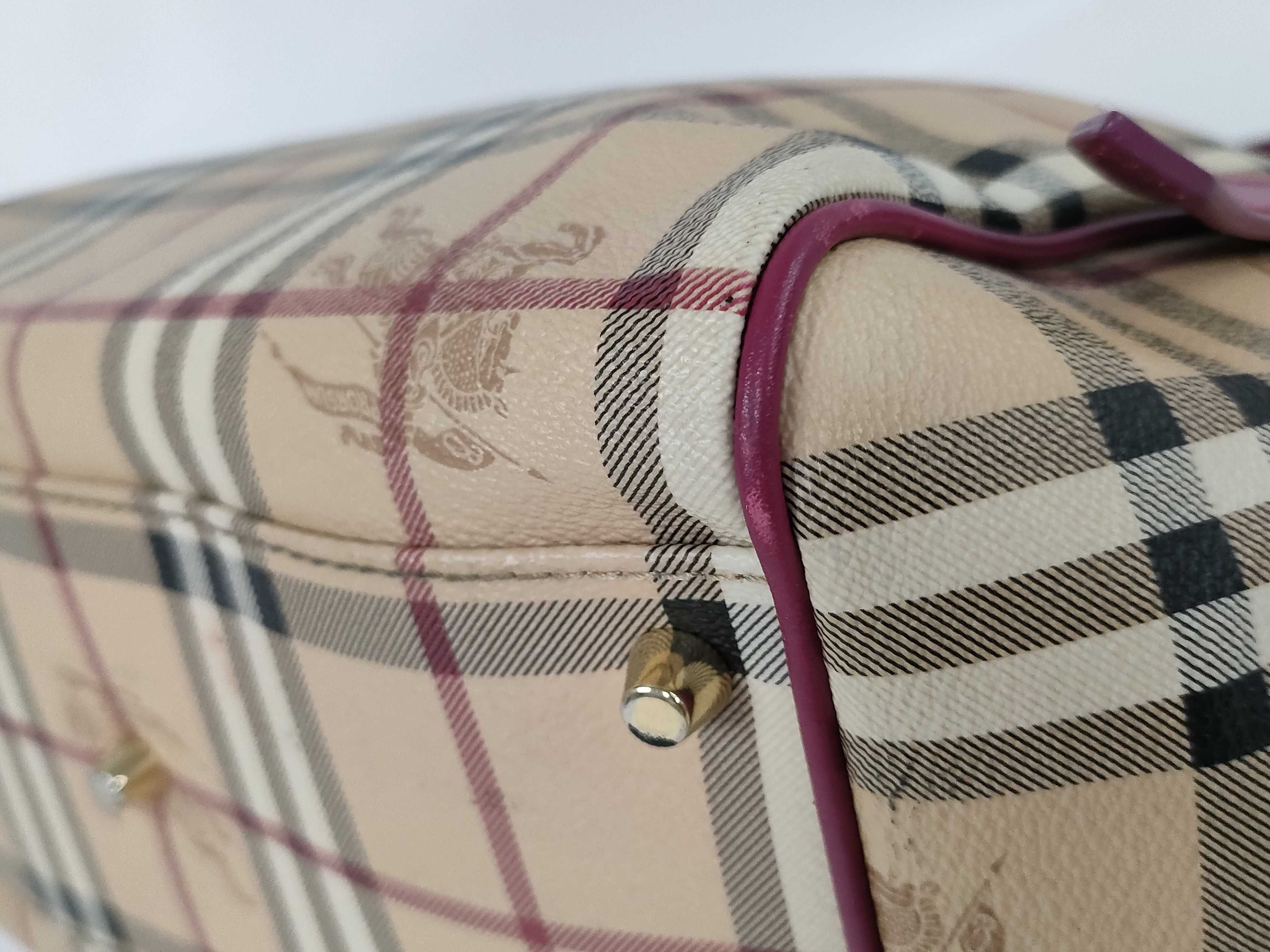 handbag, PVC, Nova Check pattern — view 6