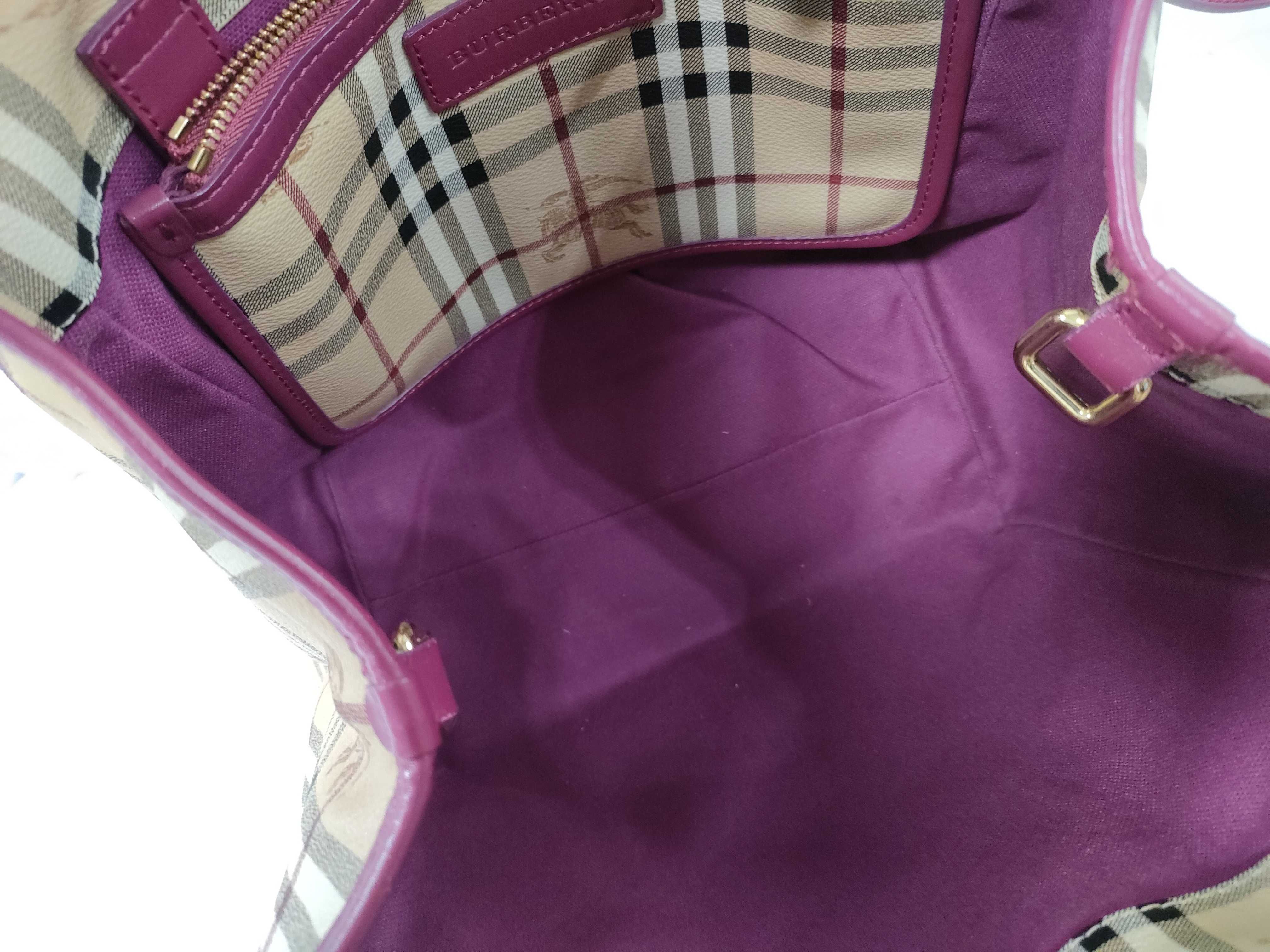 handbag, PVC, Nova Check pattern — view 8