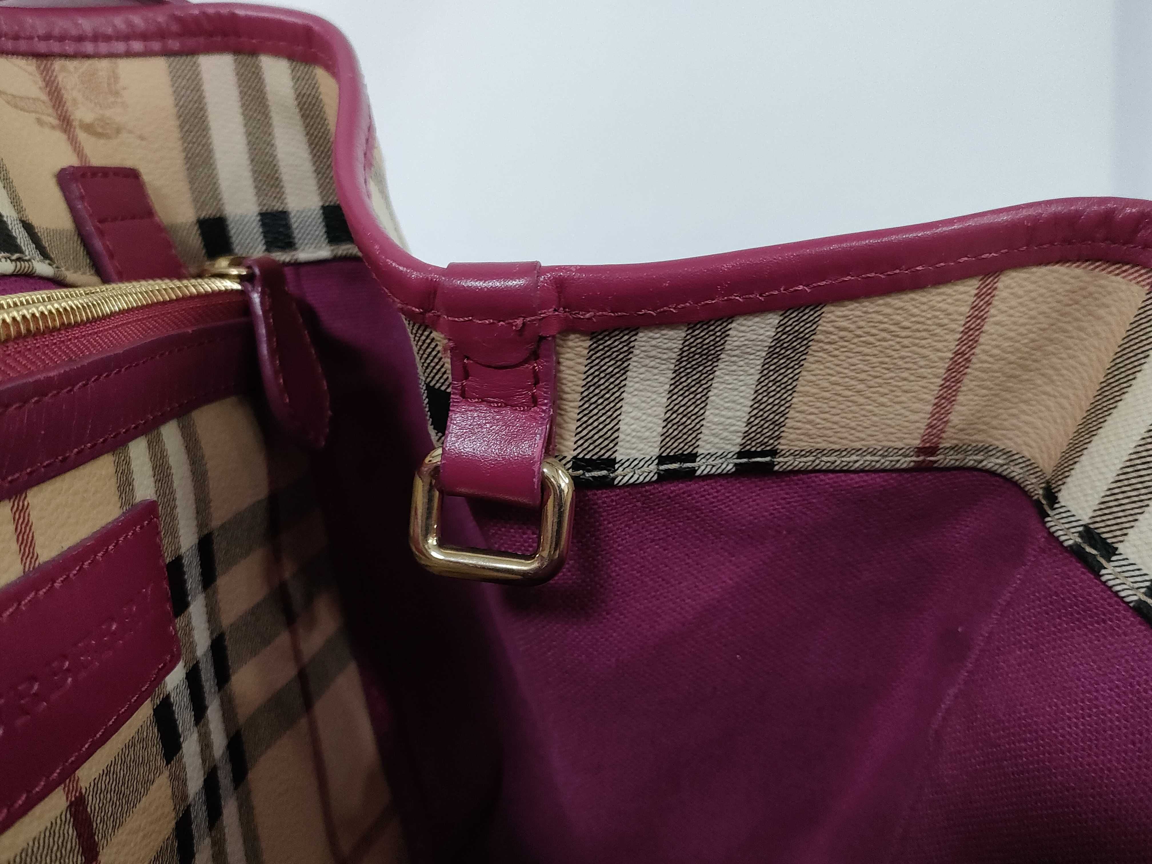 handbag, PVC, Nova Check pattern — view 9