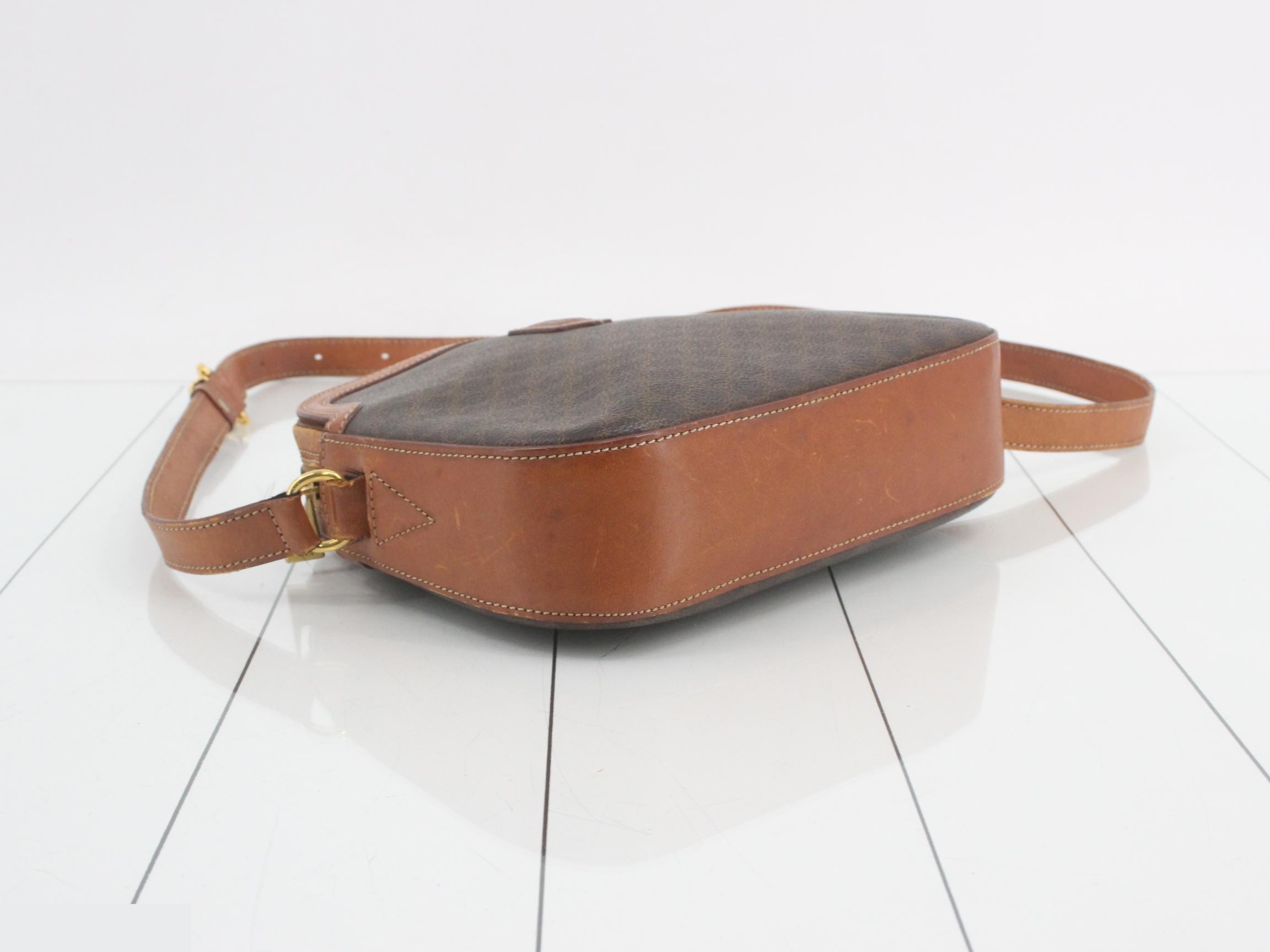 Macadam Shoulder Bag, Brown, PVC — view 5