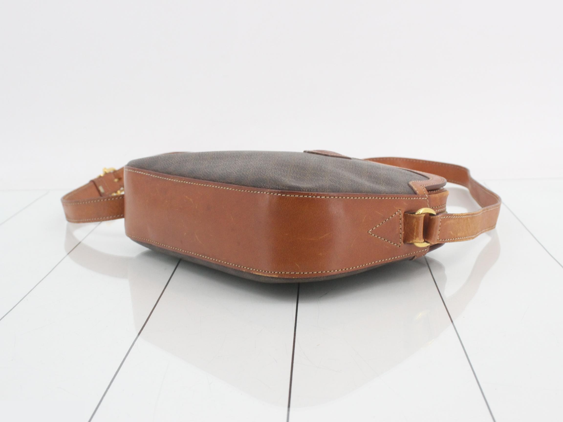 Macadam Shoulder Bag, Brown, PVC — view 6
