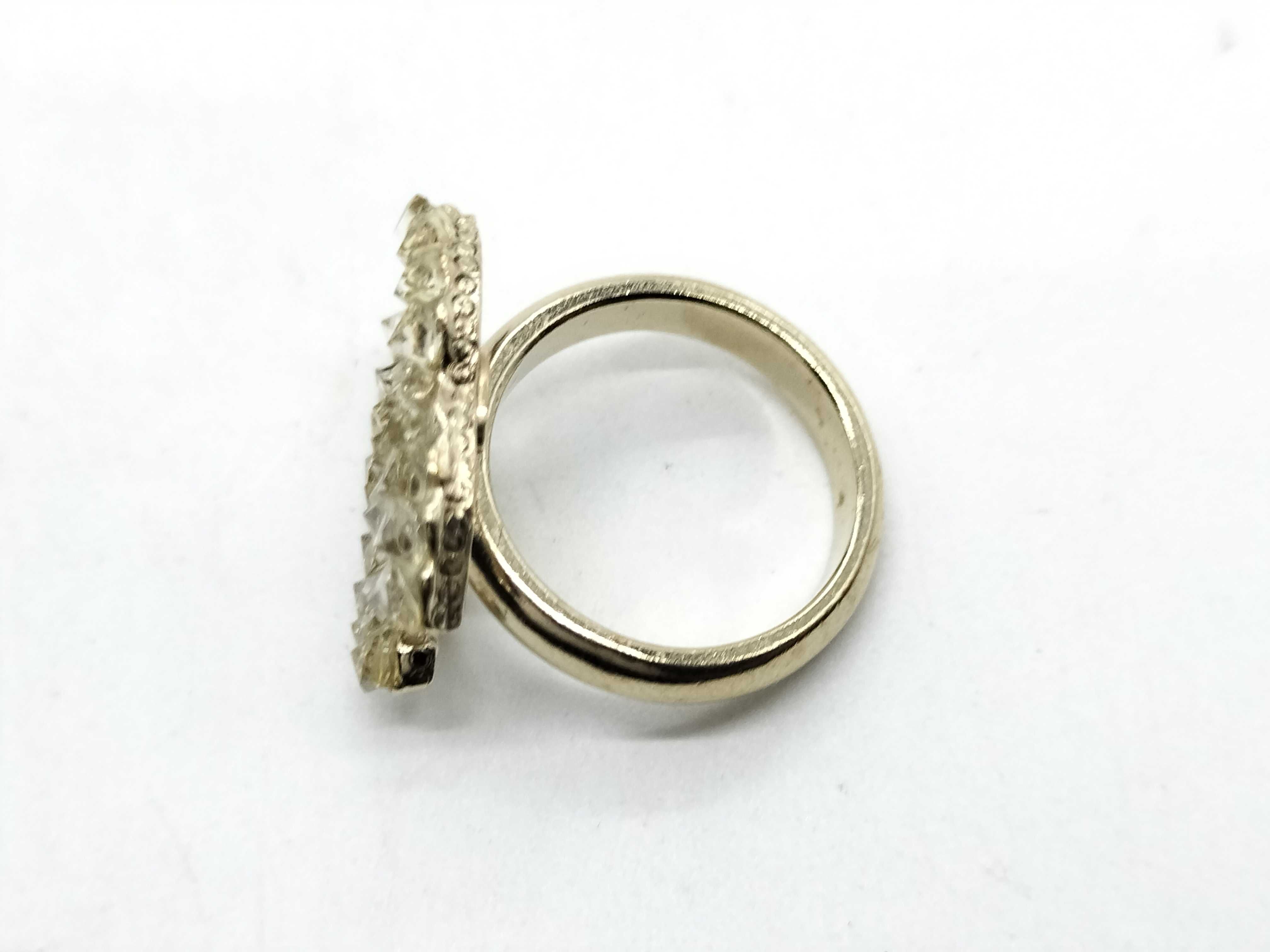 Coco Mark Rhinestone Ring — view 6