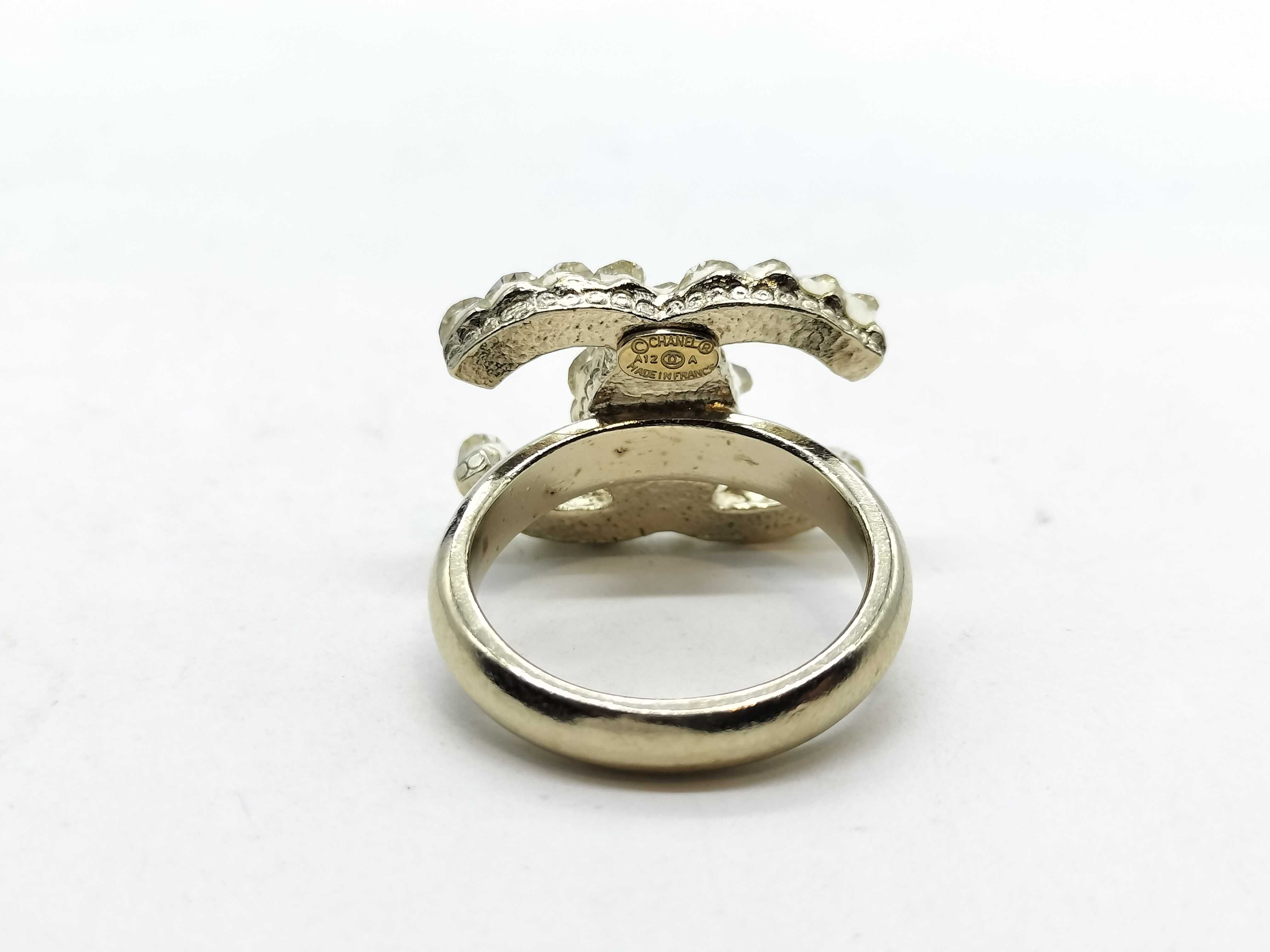 Coco Mark Rhinestone Ring — view 7