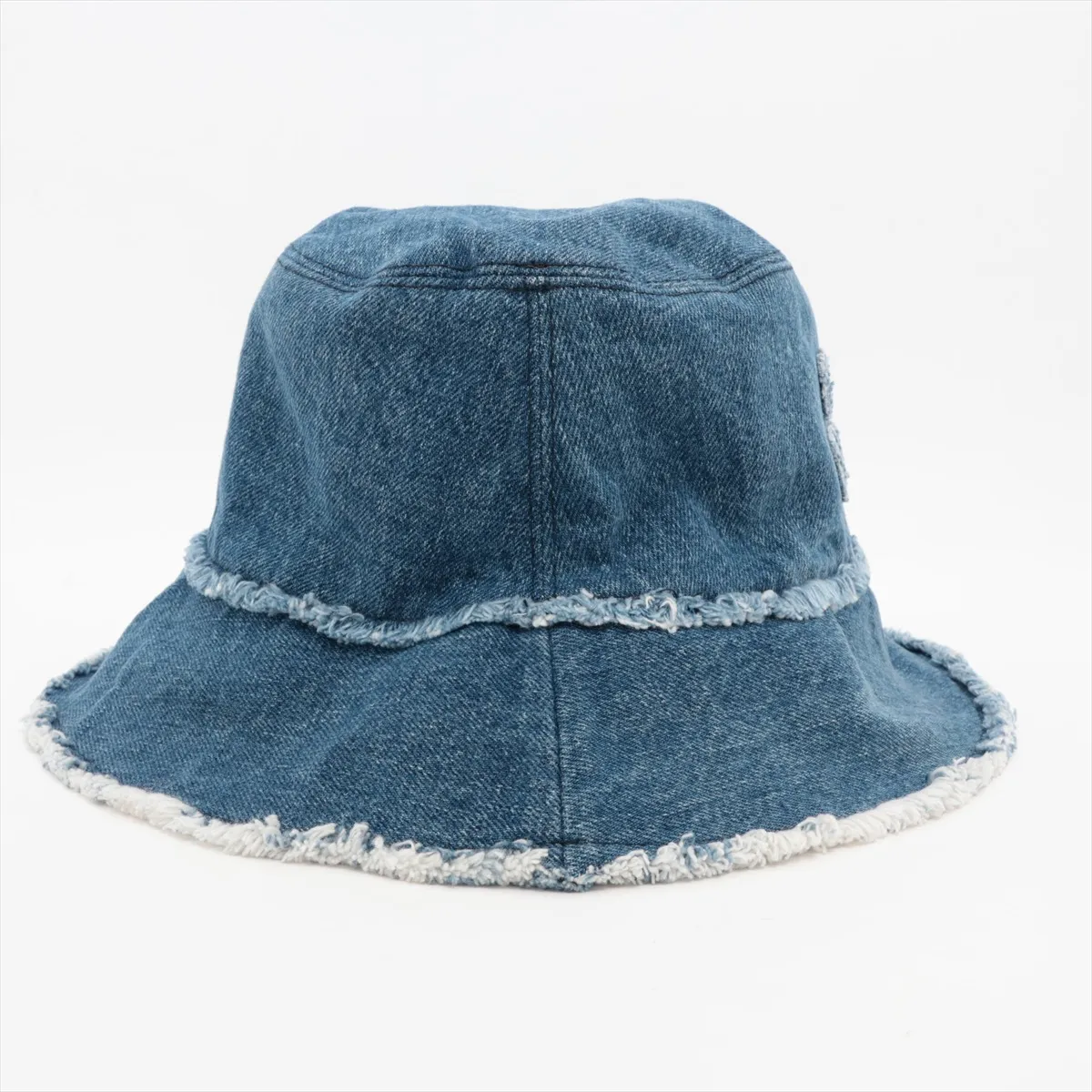 5HC196 Logo Bucket Hat, 2022 Model, Size S, Cotton, Blue. Some wear, — view 3