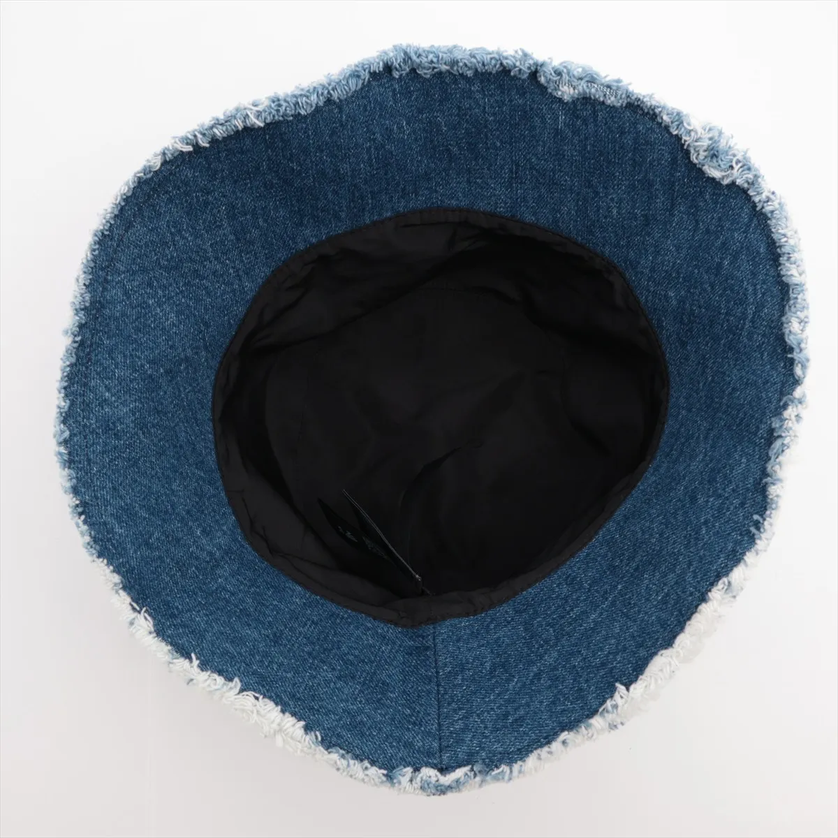 5HC196 Logo Bucket Hat, 2022 Model, Size S, Cotton, Blue. Some wear, — view 4