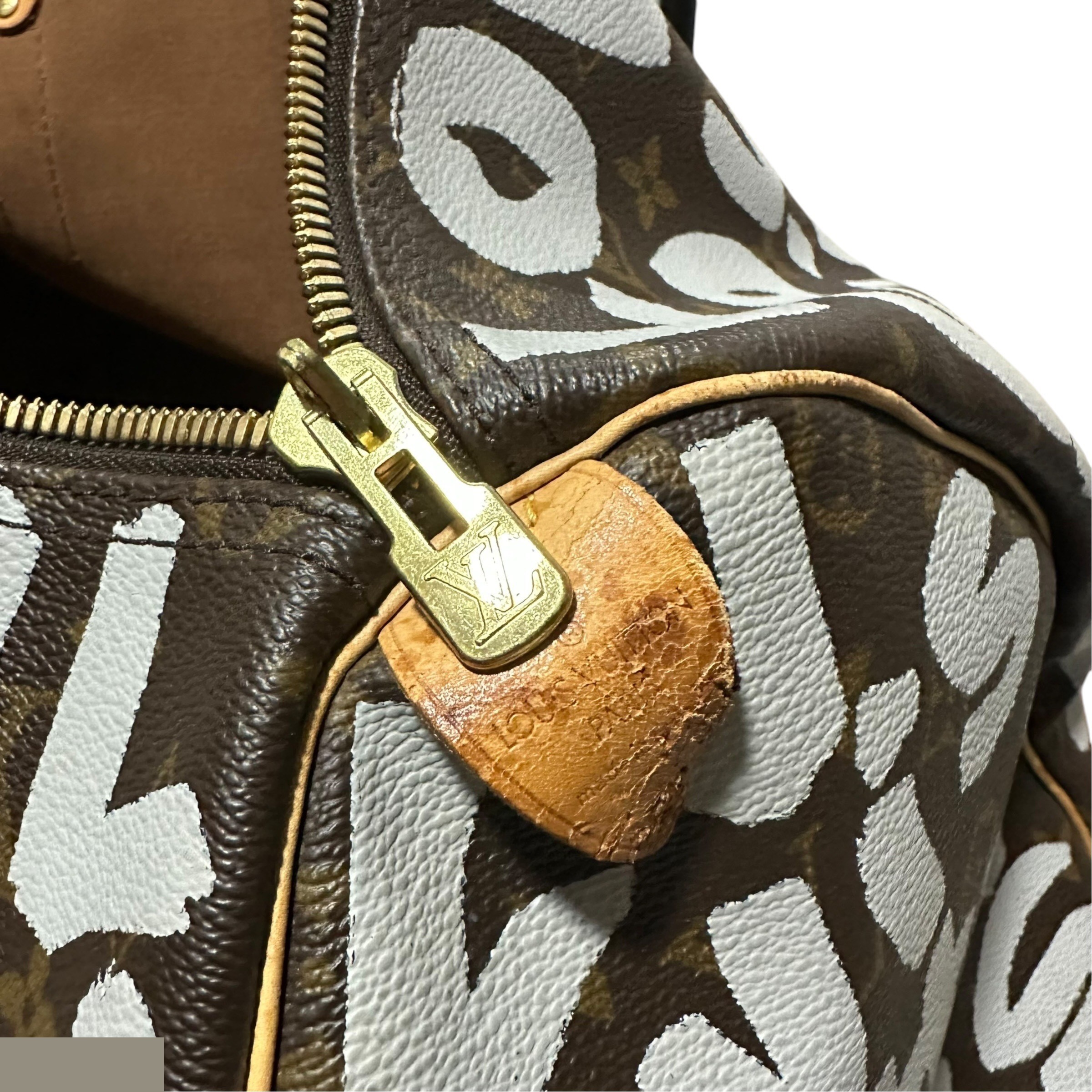Keepall 50 Monogram Graffiti Boston Bag M92197 FL0041 — view 11