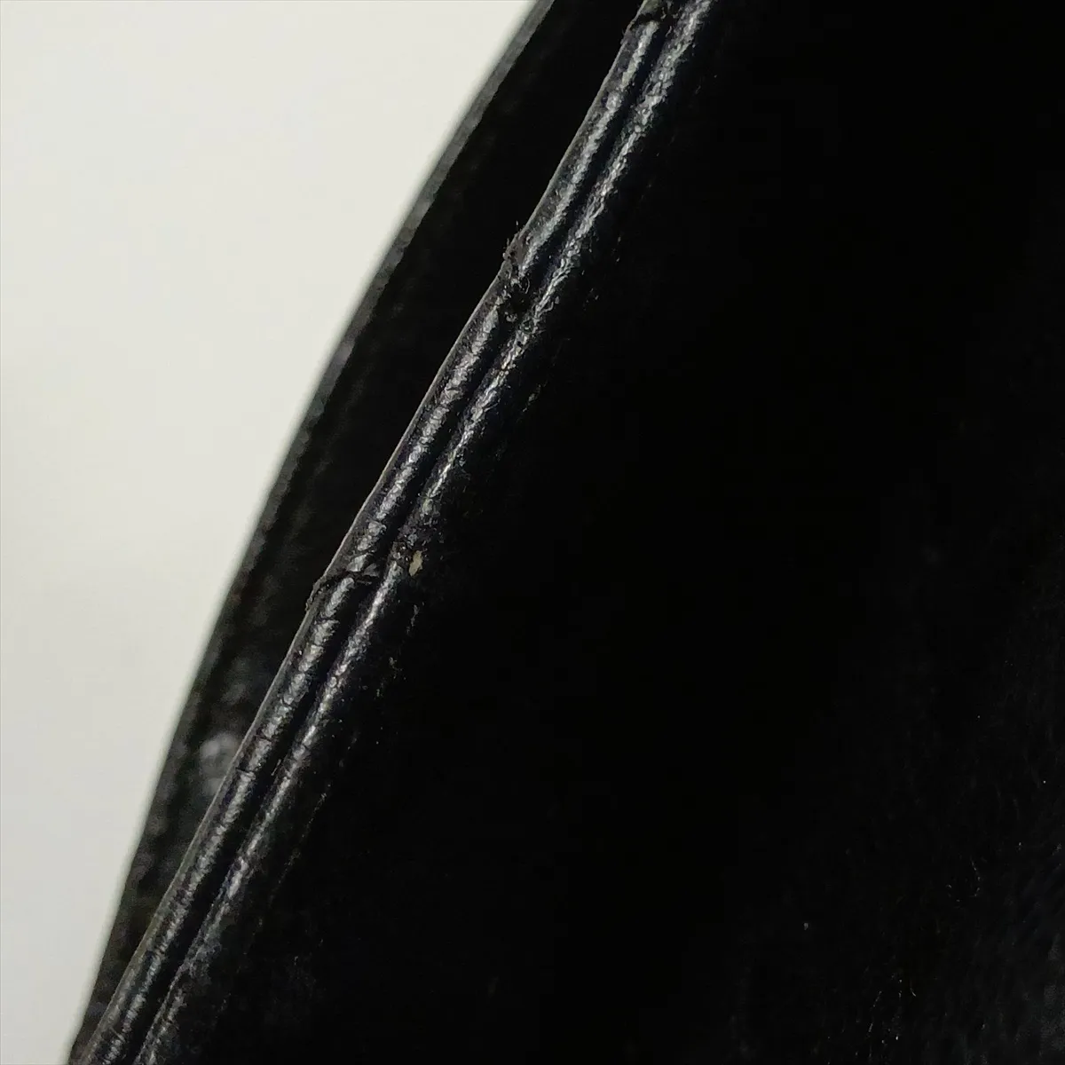 GST Caviar Skin Chain Tote Bag, Black with Gold Hardware, 20573474, Serial Number in the 20s, A50995 — view 14