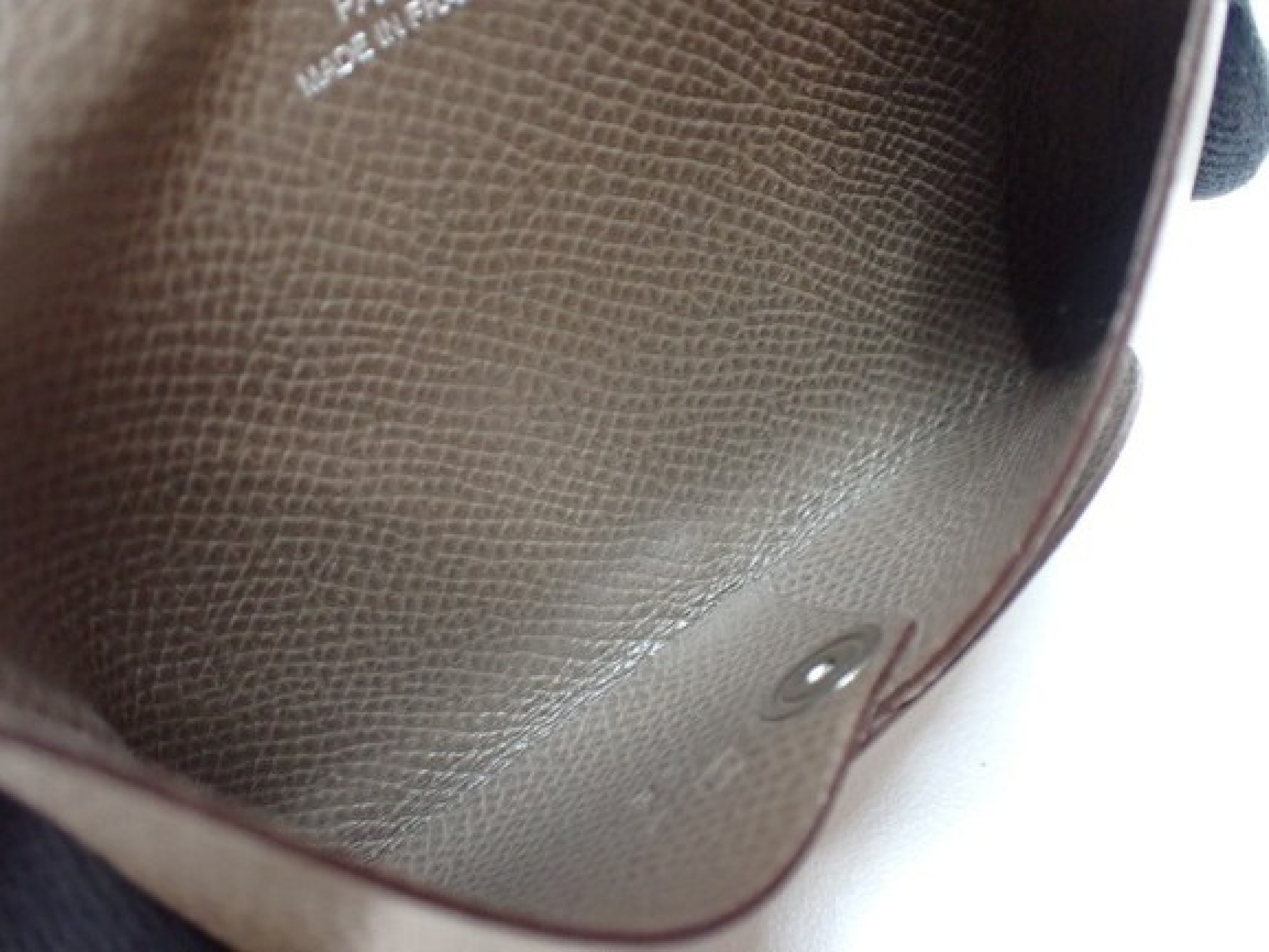 Calvi Etoupe Epsom O stamp Card case — view 5