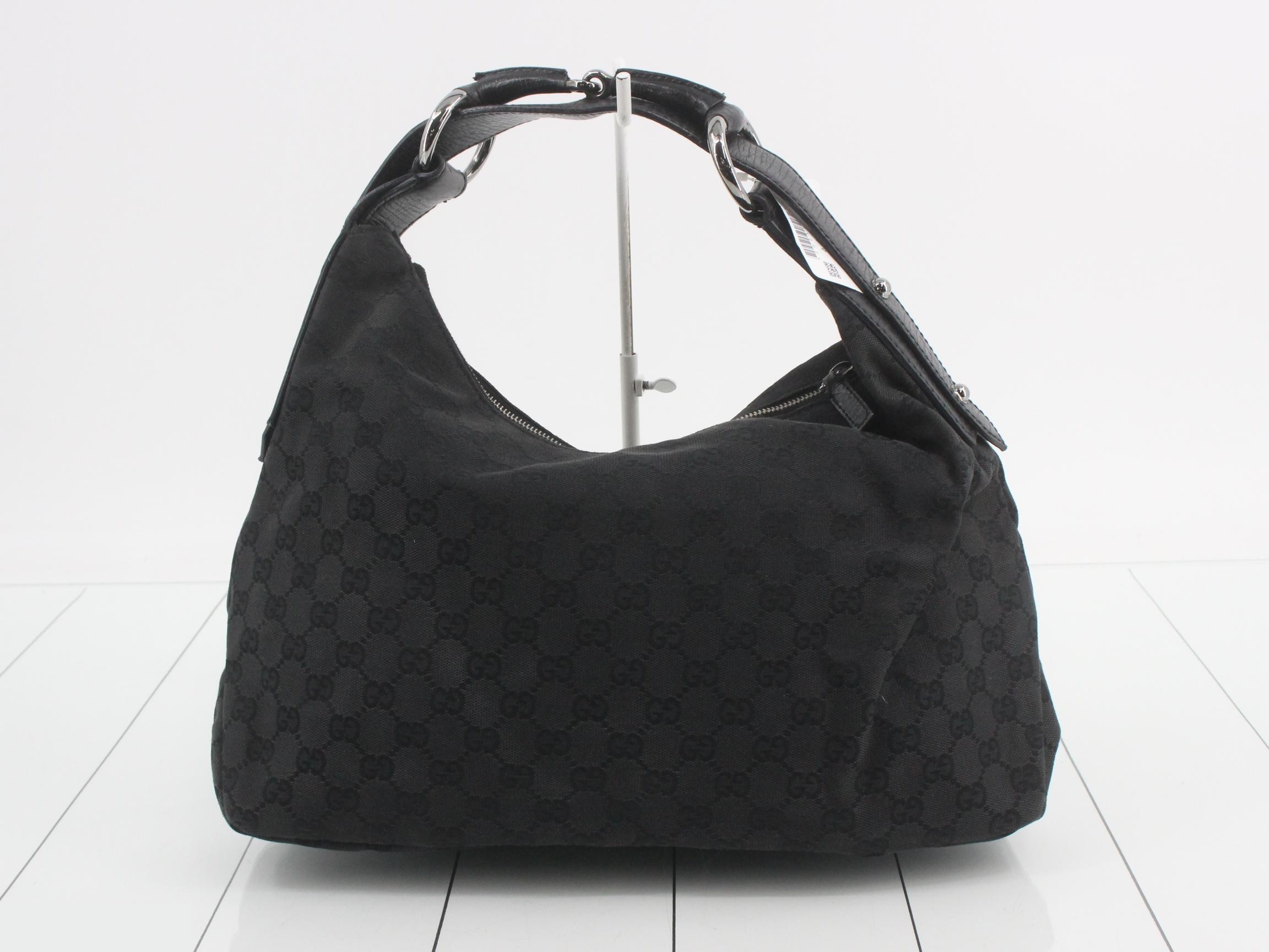 GG Canvas Horsebit Shoulder Bag — view 2