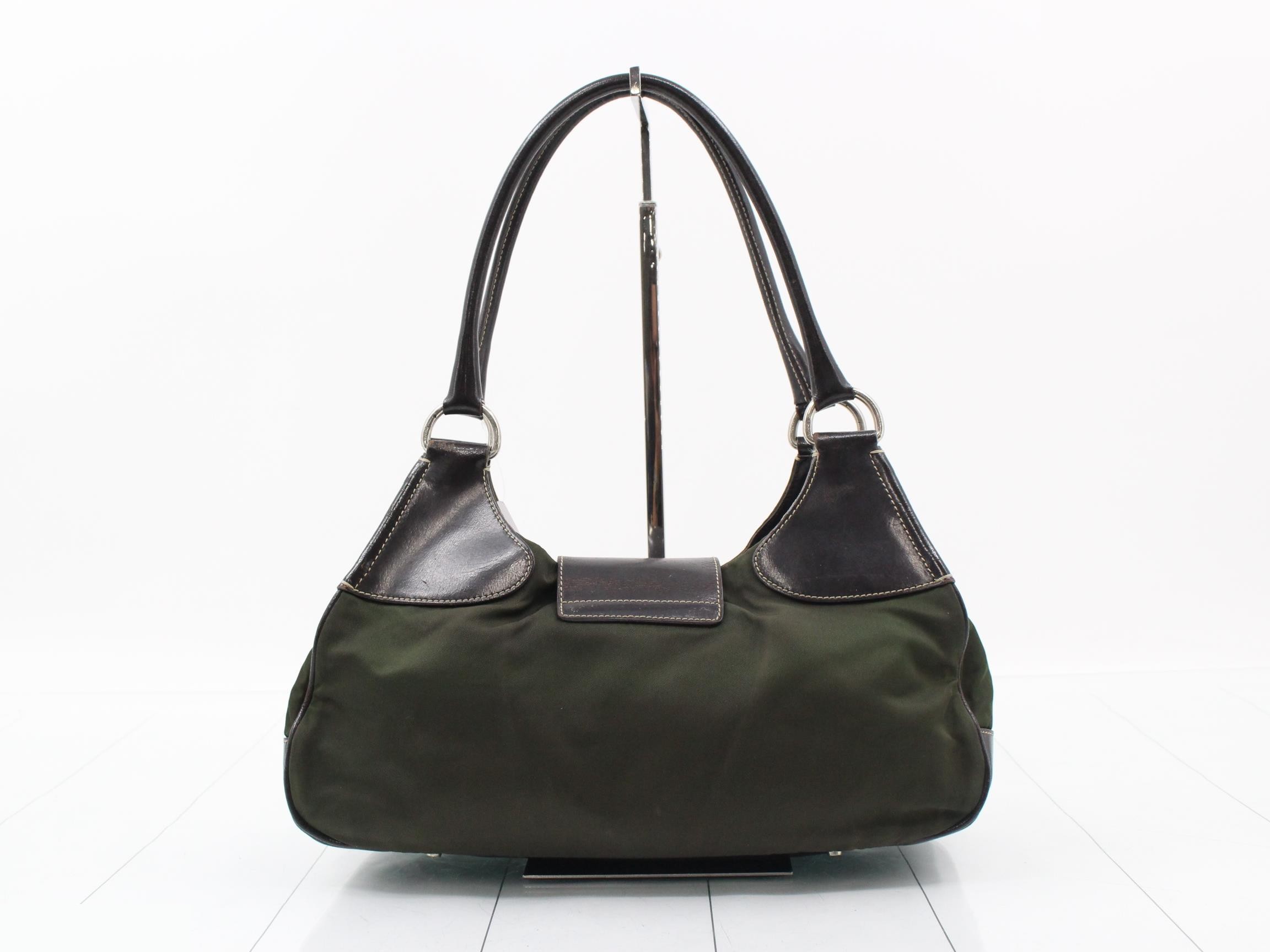 Belt shoulder bag khaki — view 2