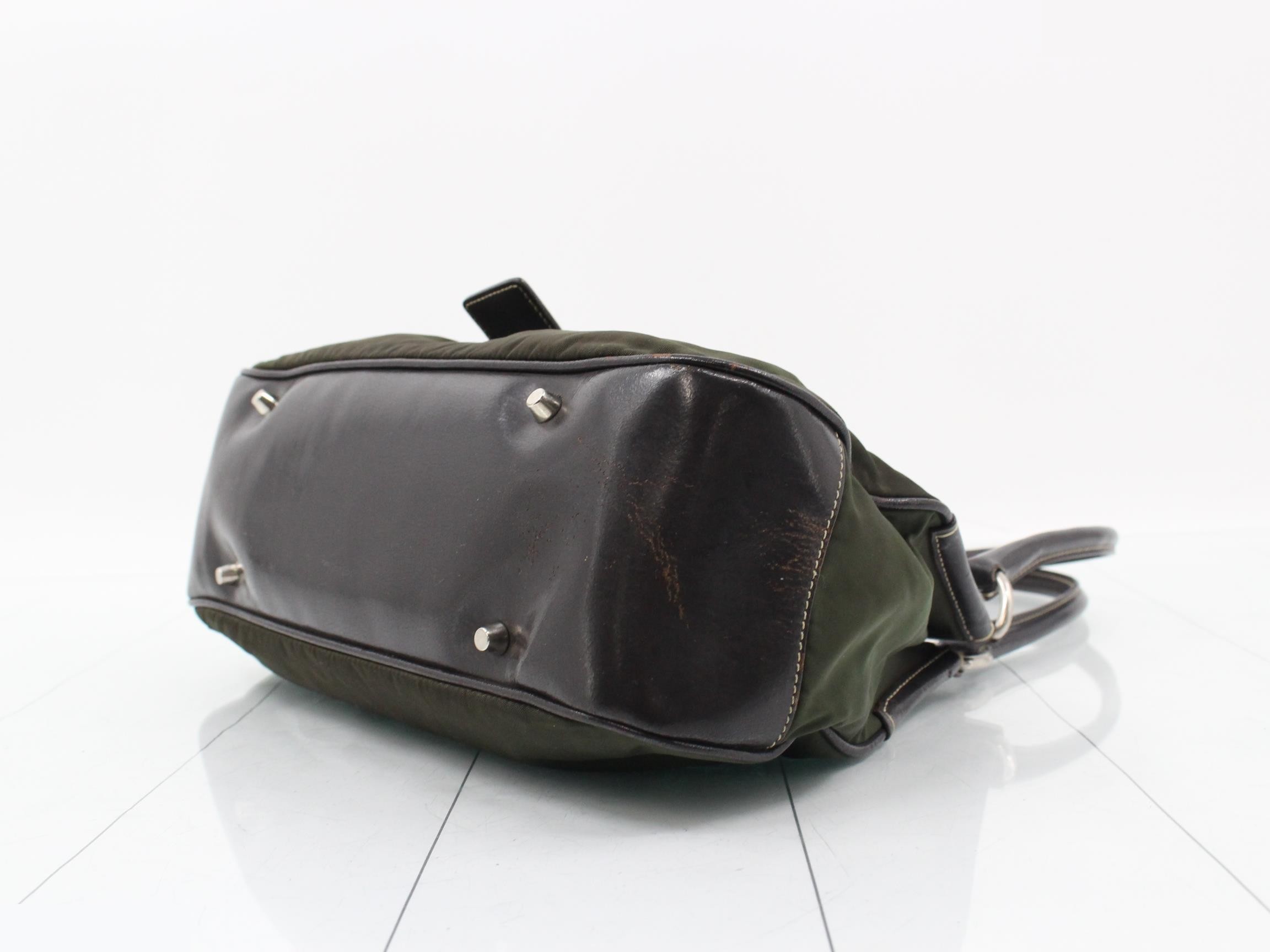 Belt shoulder bag khaki — view 6