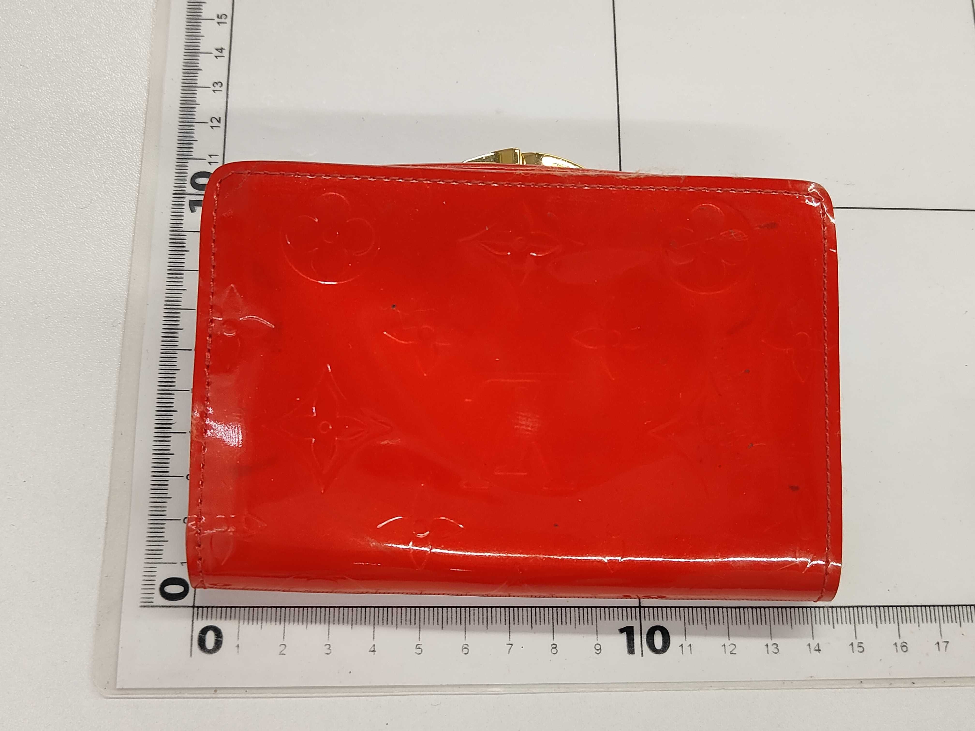 Vernis M91208 Porte Monnaie Billet Viennois Rouge Wallet — view 2
