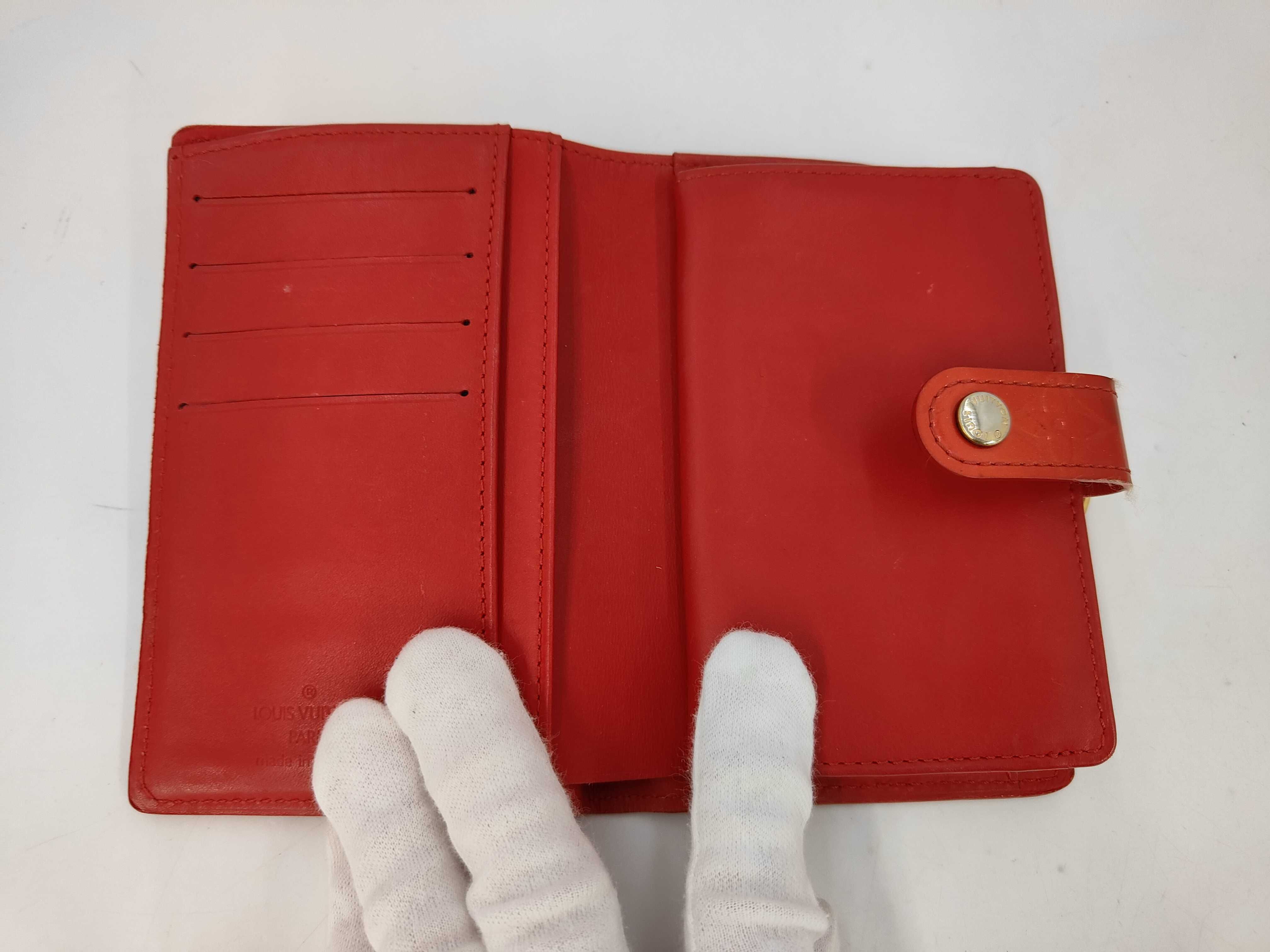 Vernis M91208 Porte Monnaie Billet Viennois Rouge Wallet — view 7