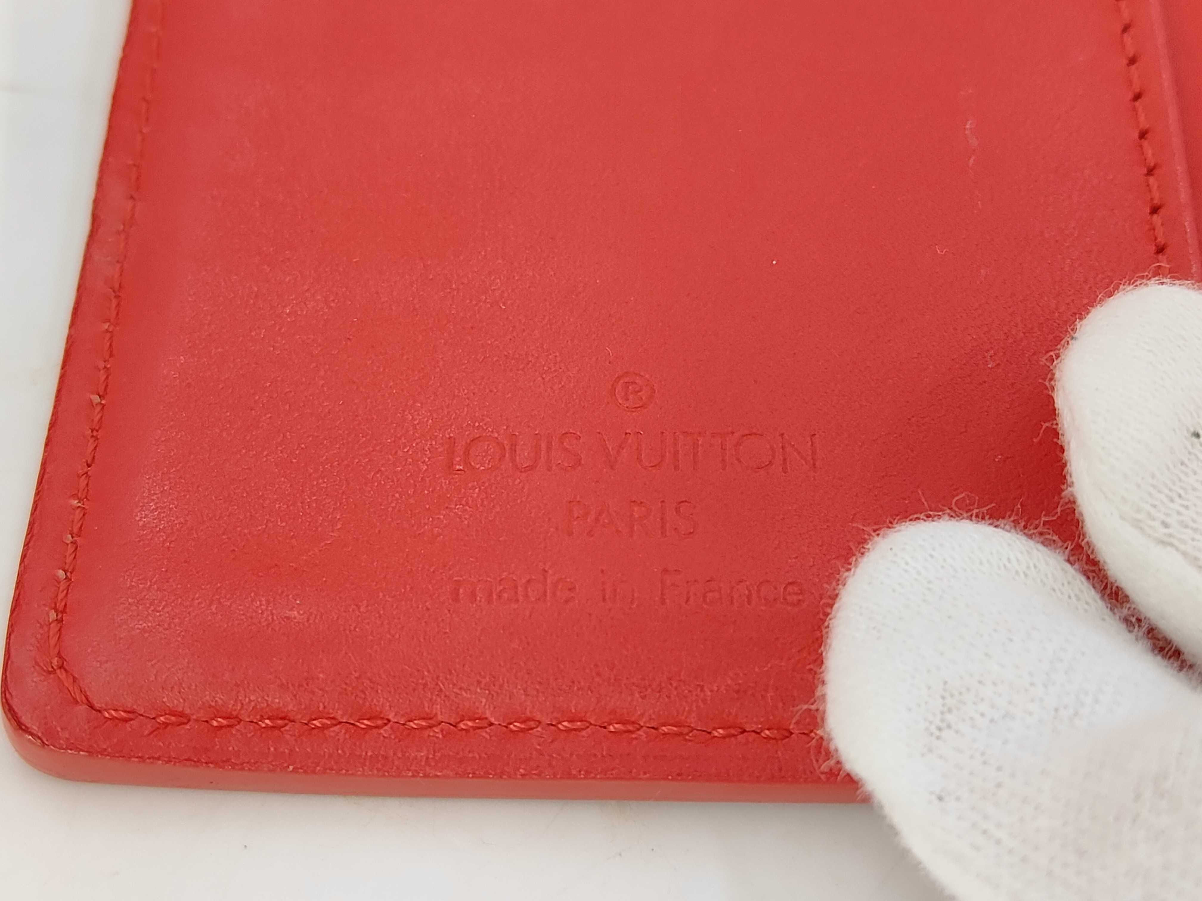 Vernis M91208 Porte Monnaie Billet Viennois Rouge Wallet — view 8