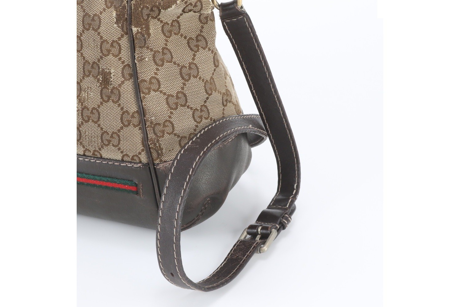GG Canvas Mayfair 269894 Leather 2-Way Shoulder Bag — view 3