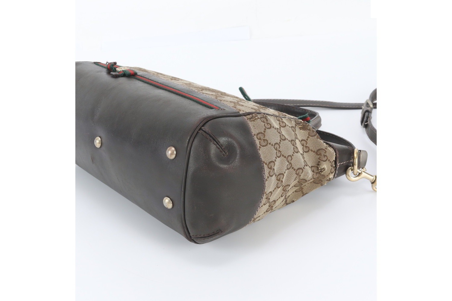 GG Canvas Mayfair 269894 Leather 2-Way Shoulder Bag — view 5