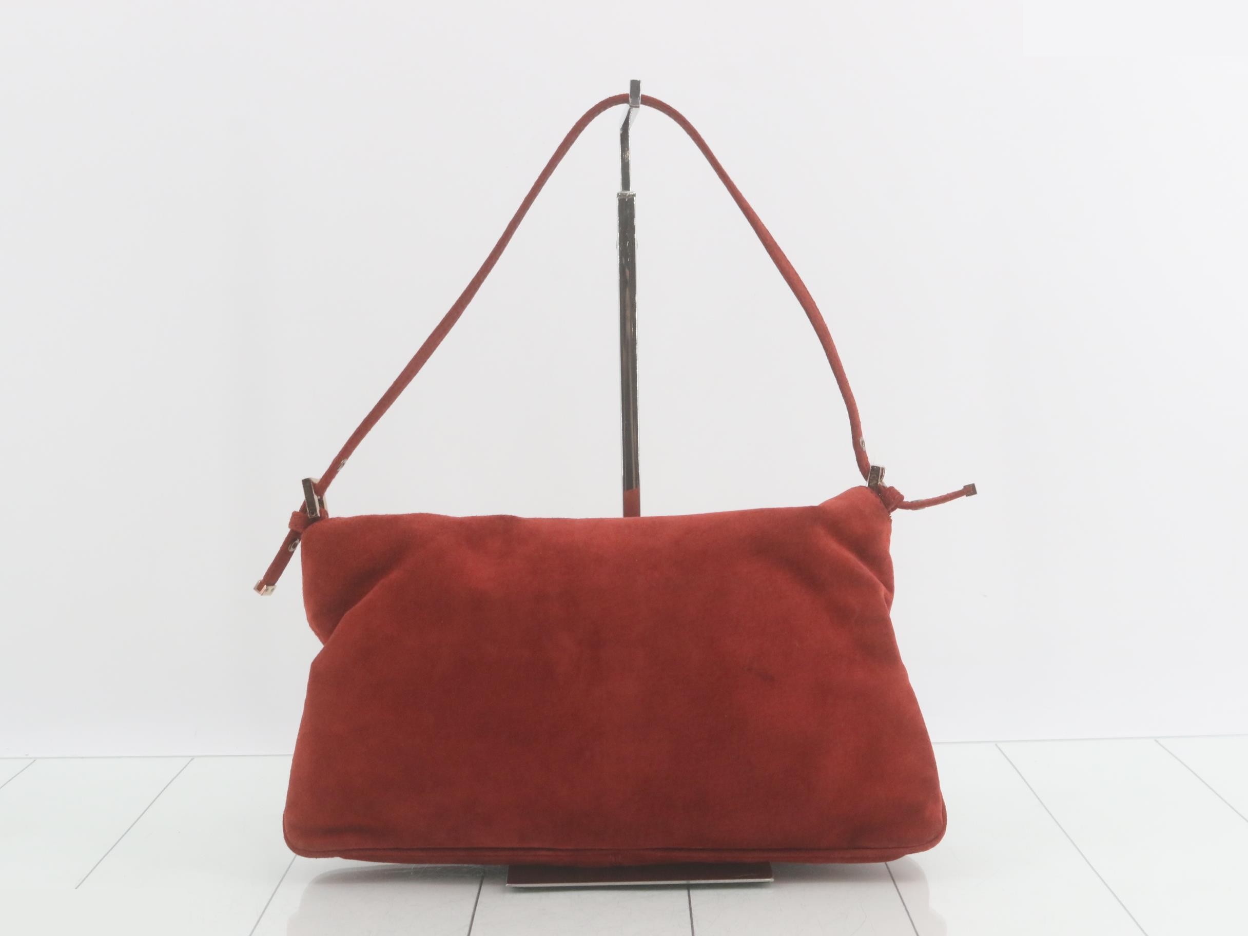 Other lines: Bags & Handbags - Mamma Bucket Suede Red — view 2
