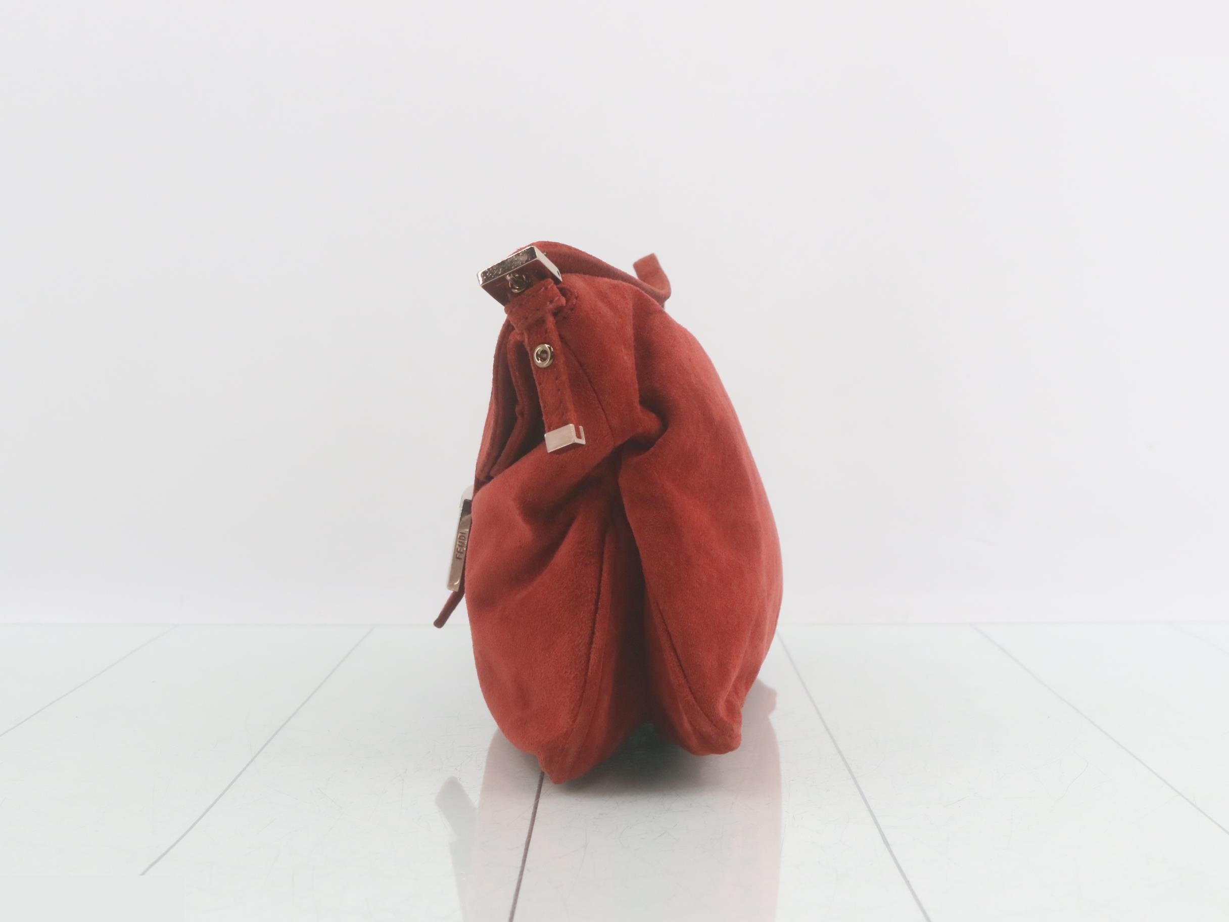 Other lines: Bags & Handbags - Mamma Bucket Suede Red — view 3