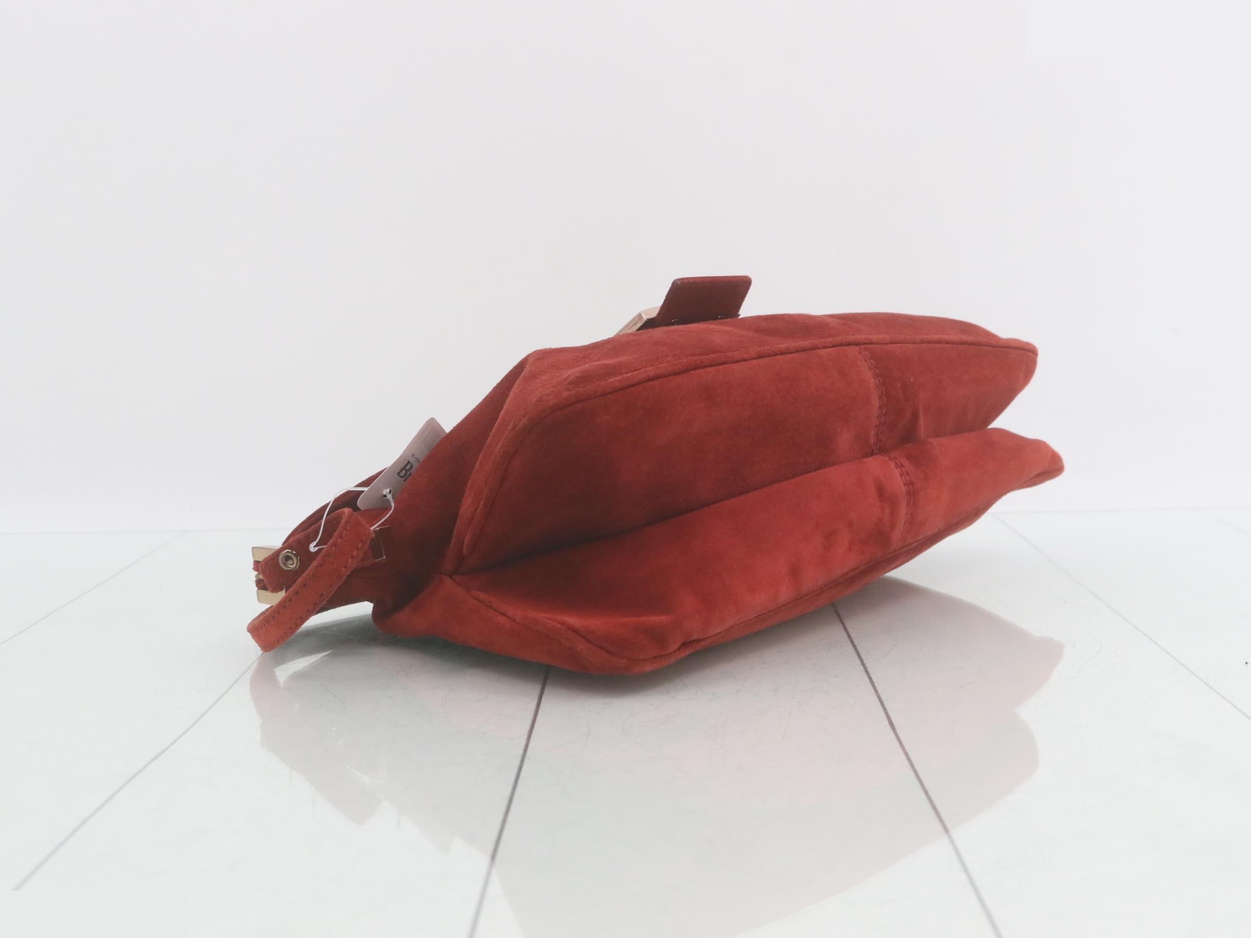 Other lines: Bags & Handbags - Mamma Bucket Suede Red — view 5