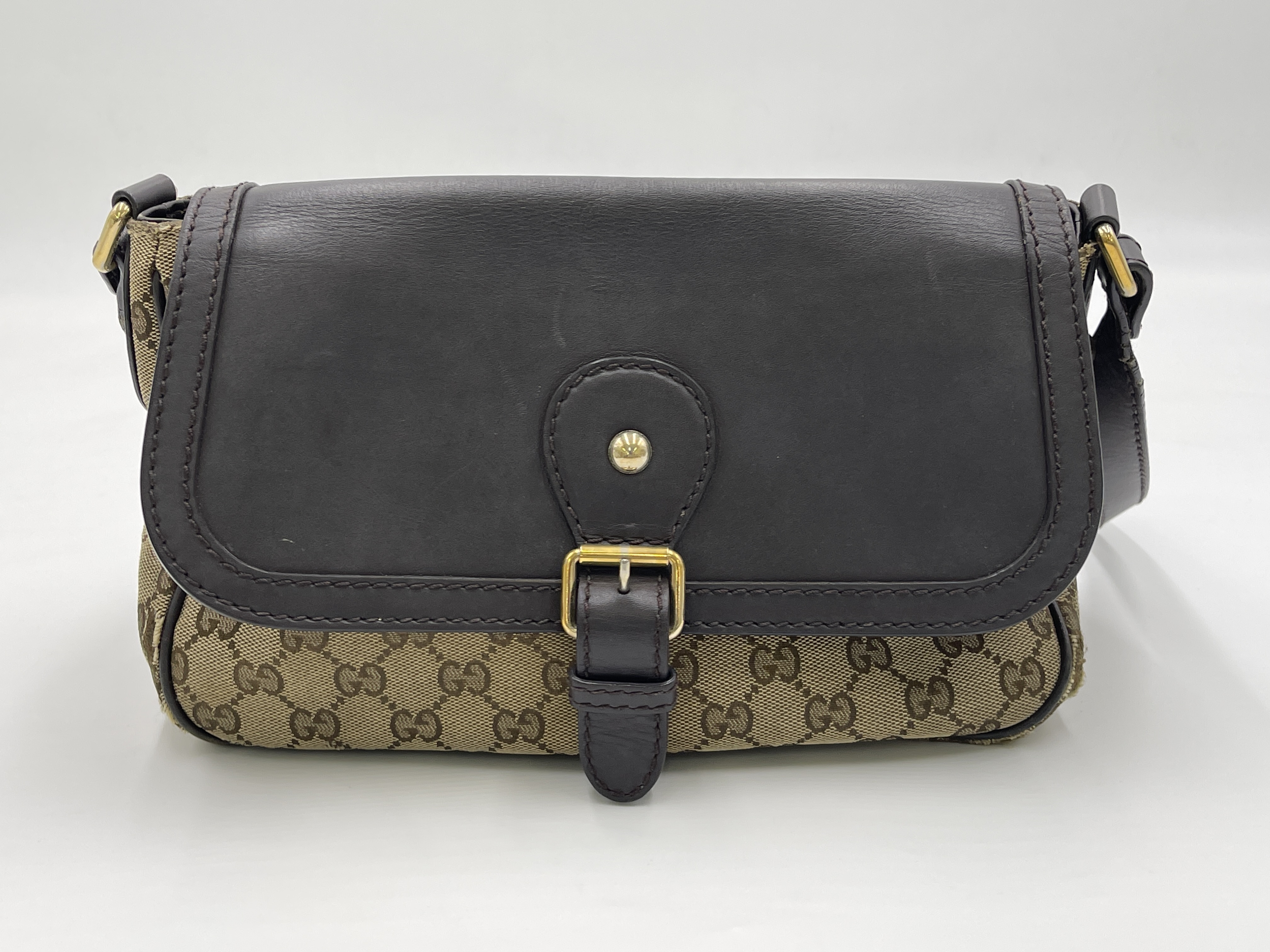GG Canvas 308452 525040 Shoulder Bag