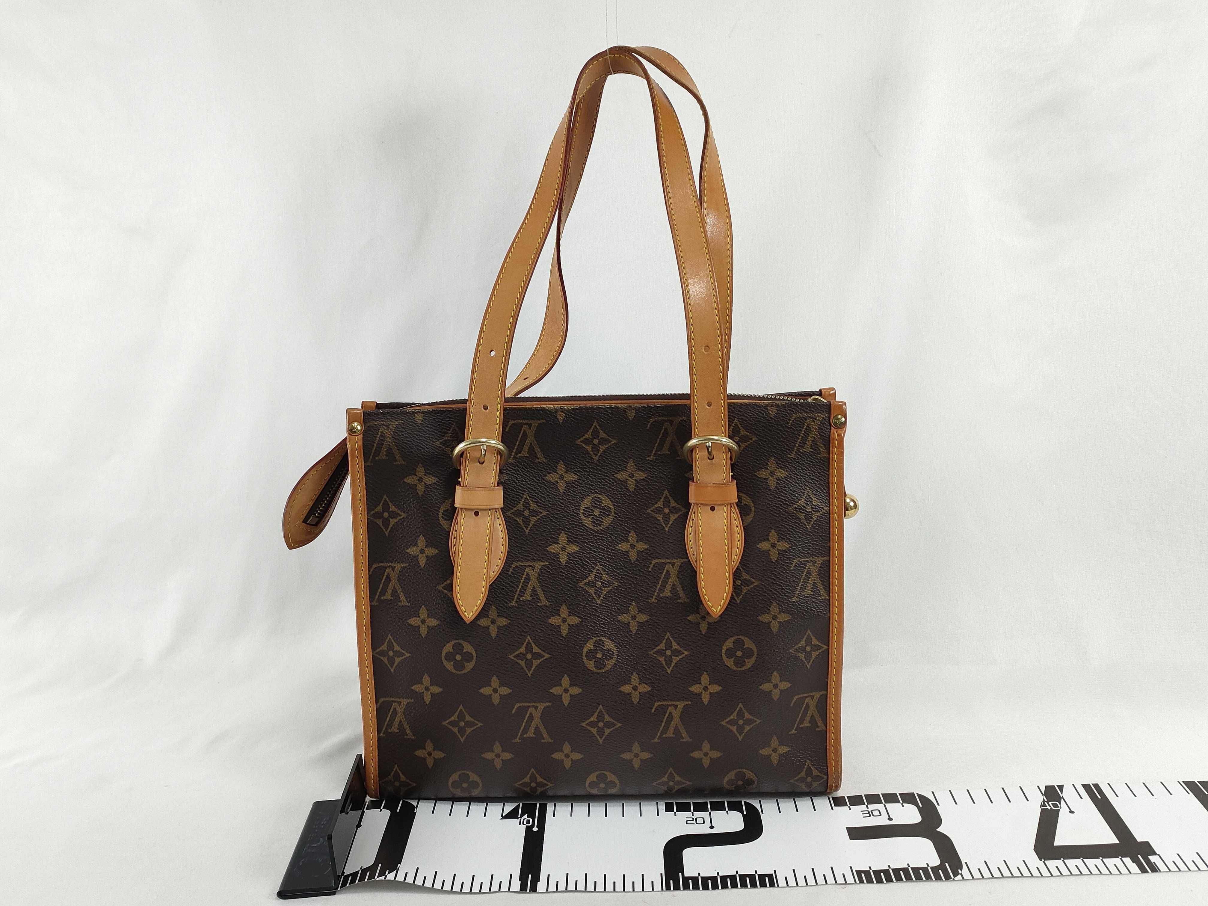 Monogram Popincourt M40007 FL0075 Brown Handbag — view 2