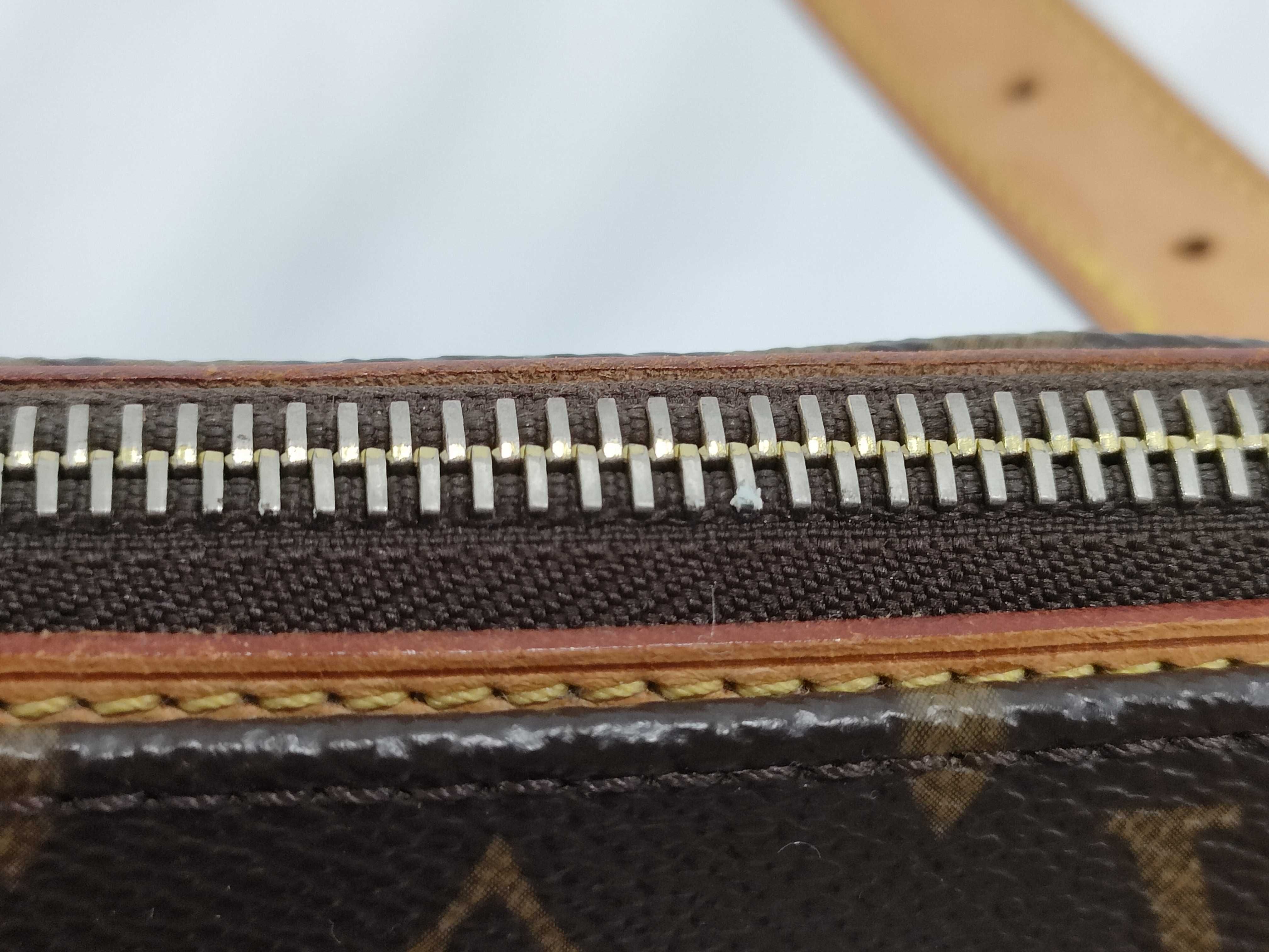 Monogram Popincourt M40007 FL0075 Brown Handbag — view 6
