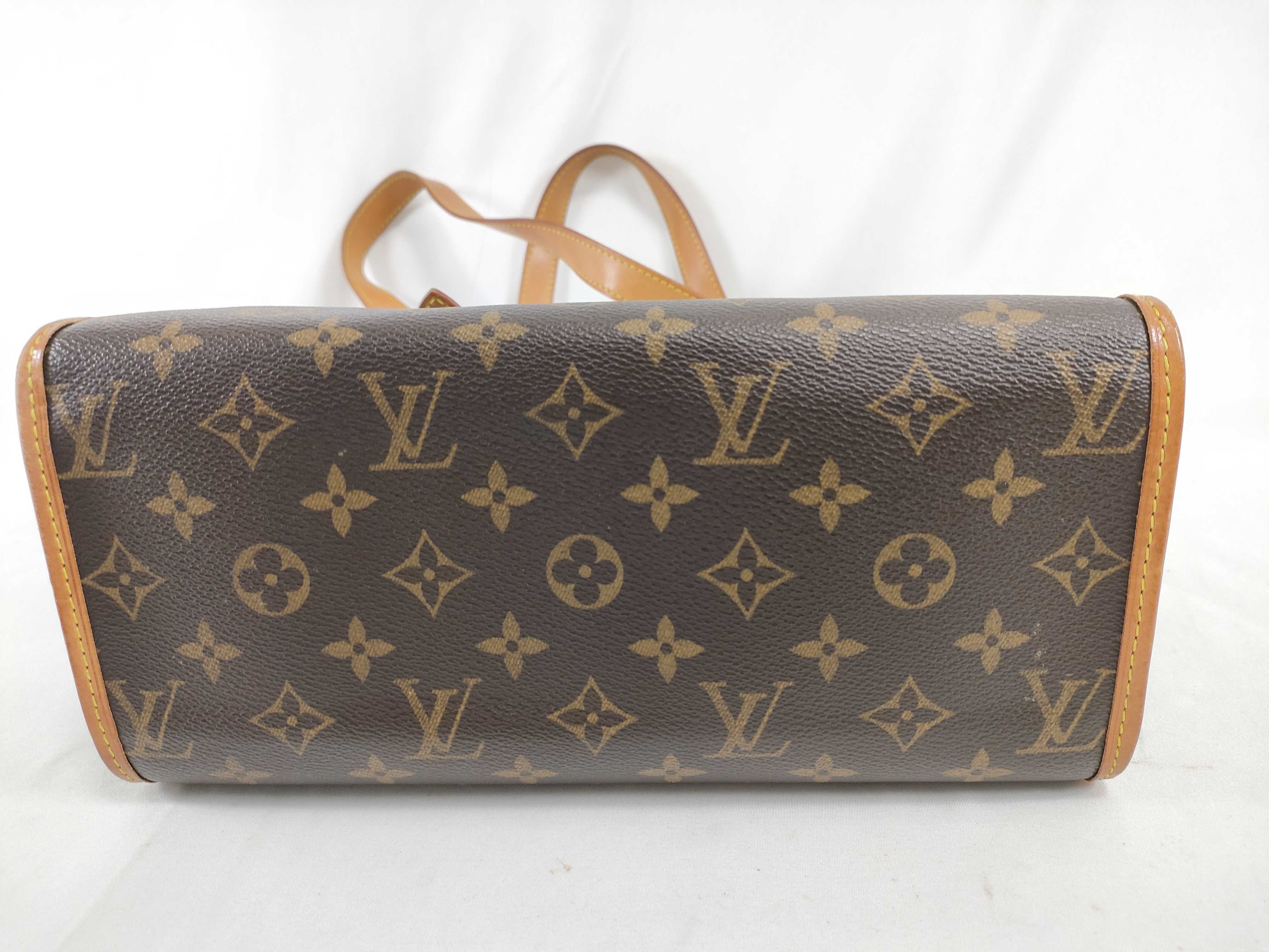 Monogram Popincourt M40007 FL0075 Brown Handbag — view 8