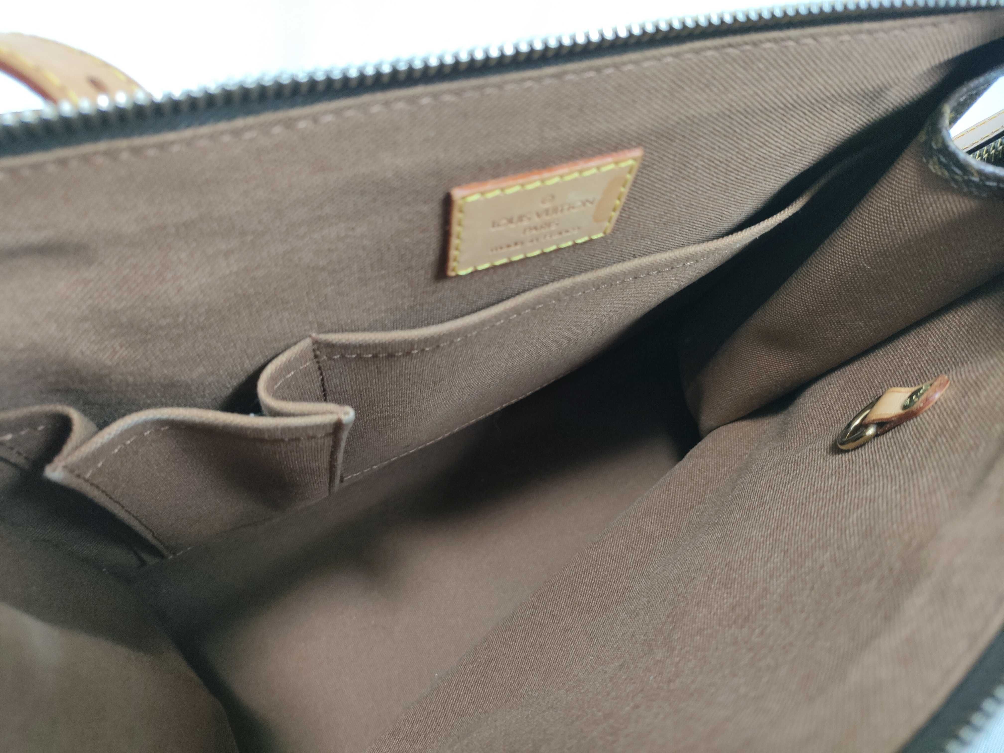 Monogram Popincourt M40007 FL0075 Brown Handbag — view 10