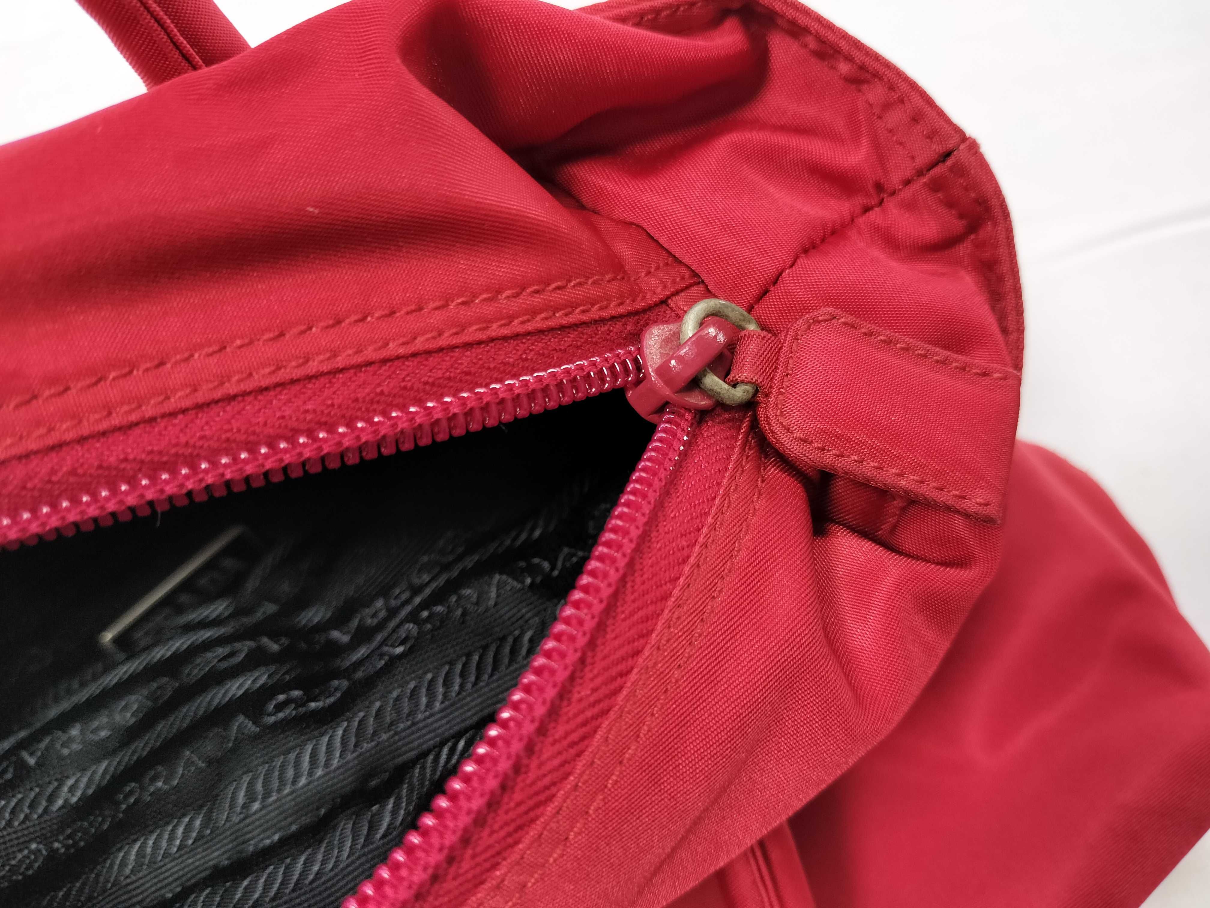 Nylon Handbag Red B5888 Handbag — view 13