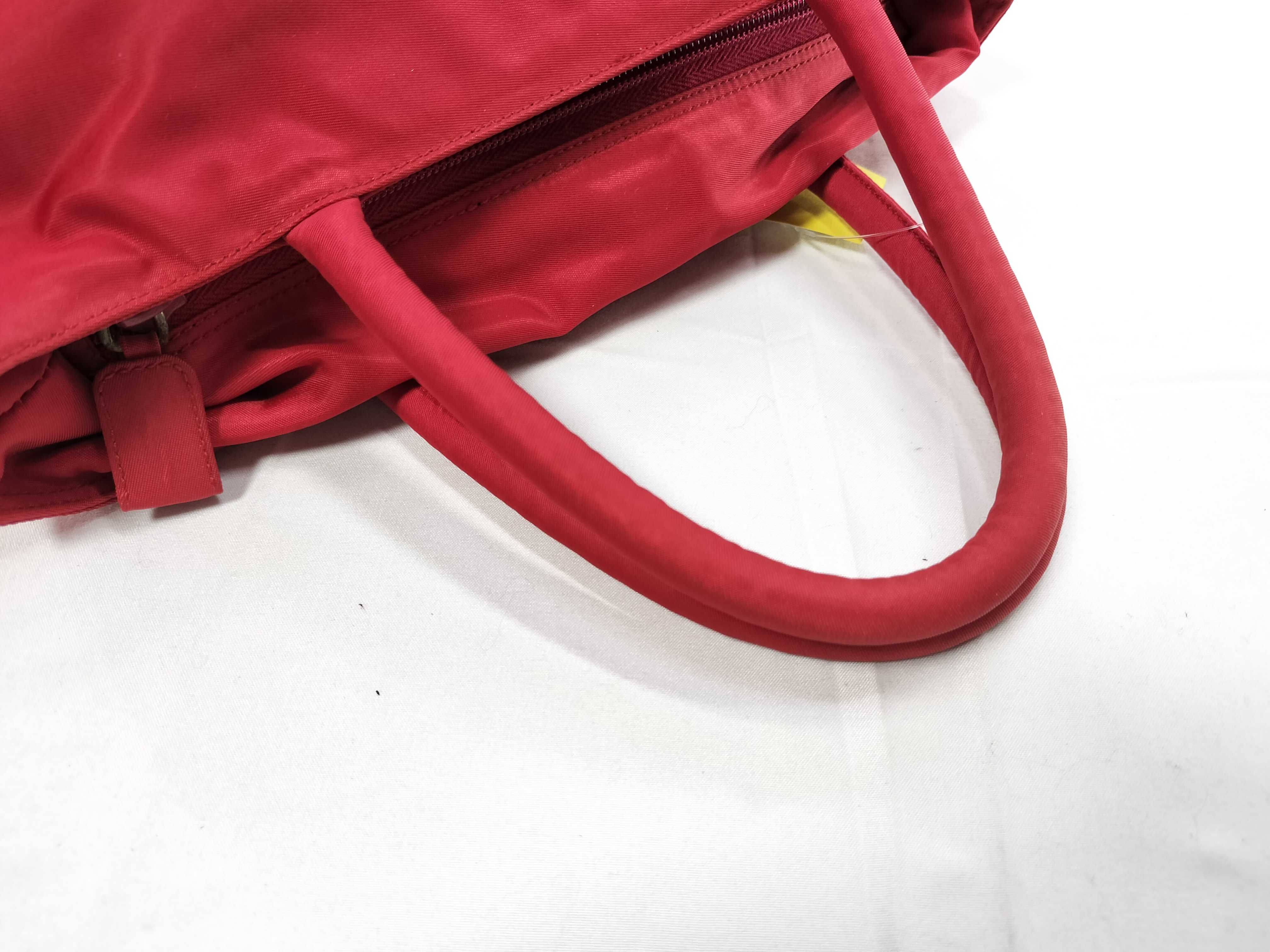 Nylon Handbag Red B5888 Handbag — view 3