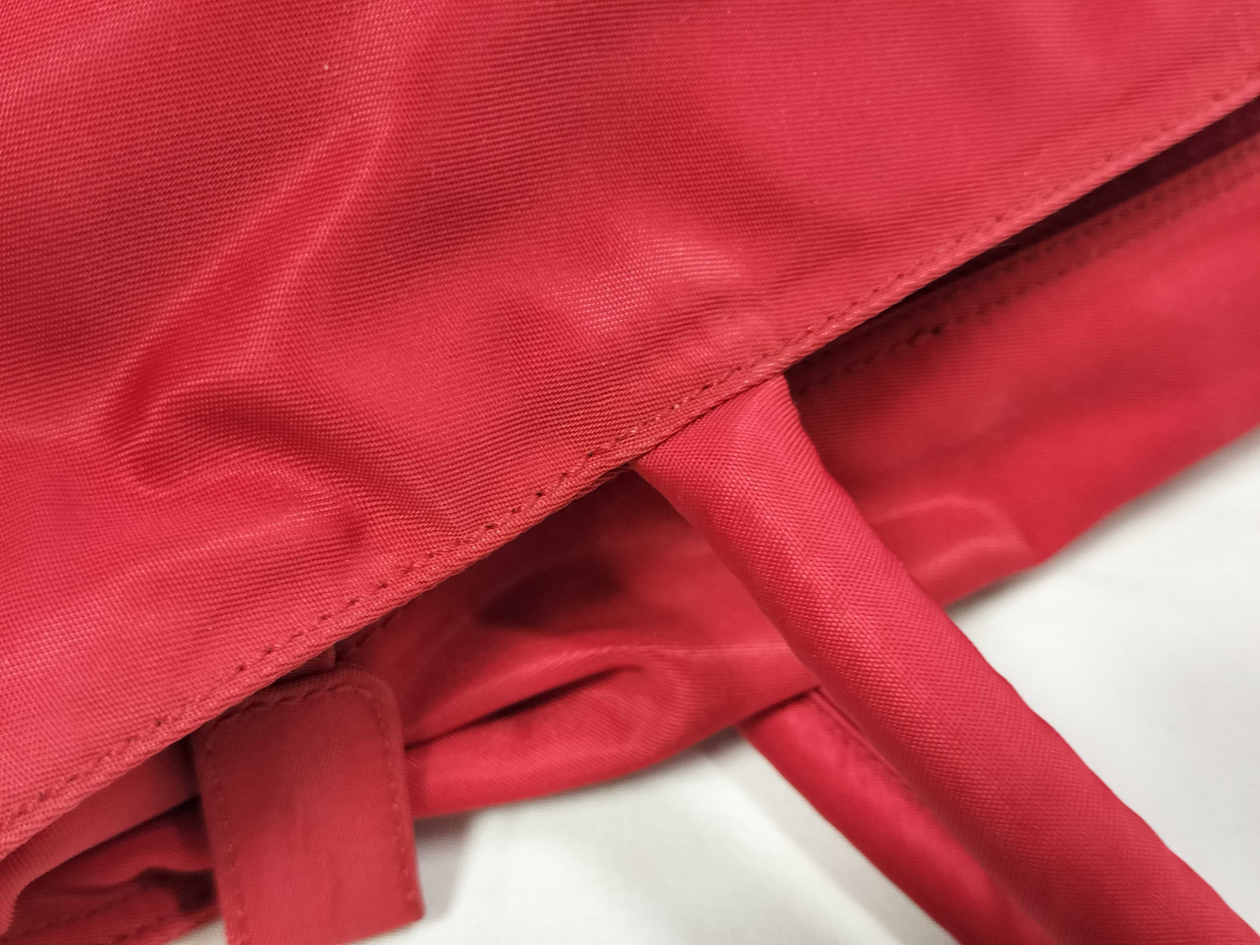 Nylon Handbag Red B5888 Handbag — view 5