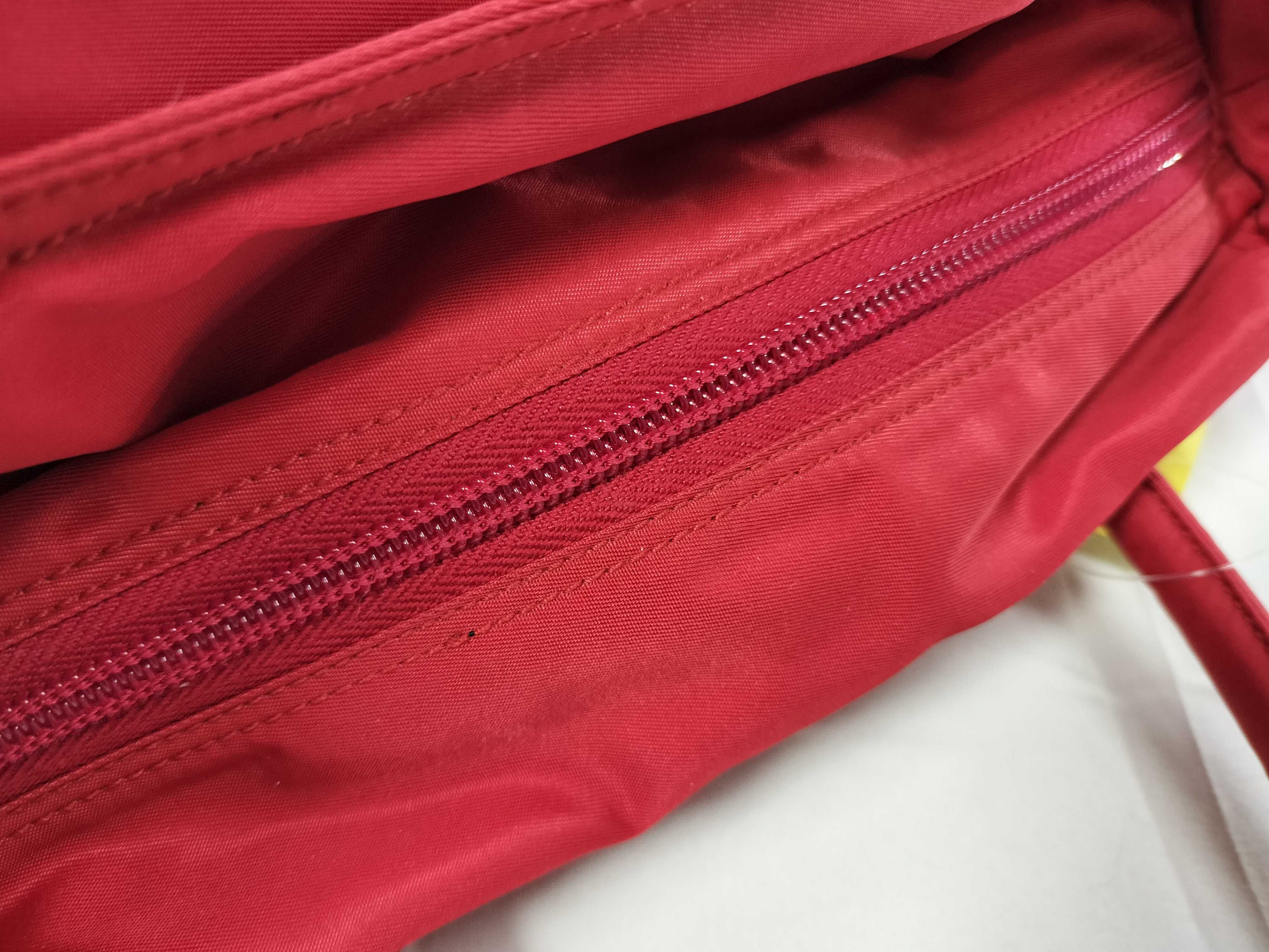 Nylon Handbag Red B5888 Handbag — view 6