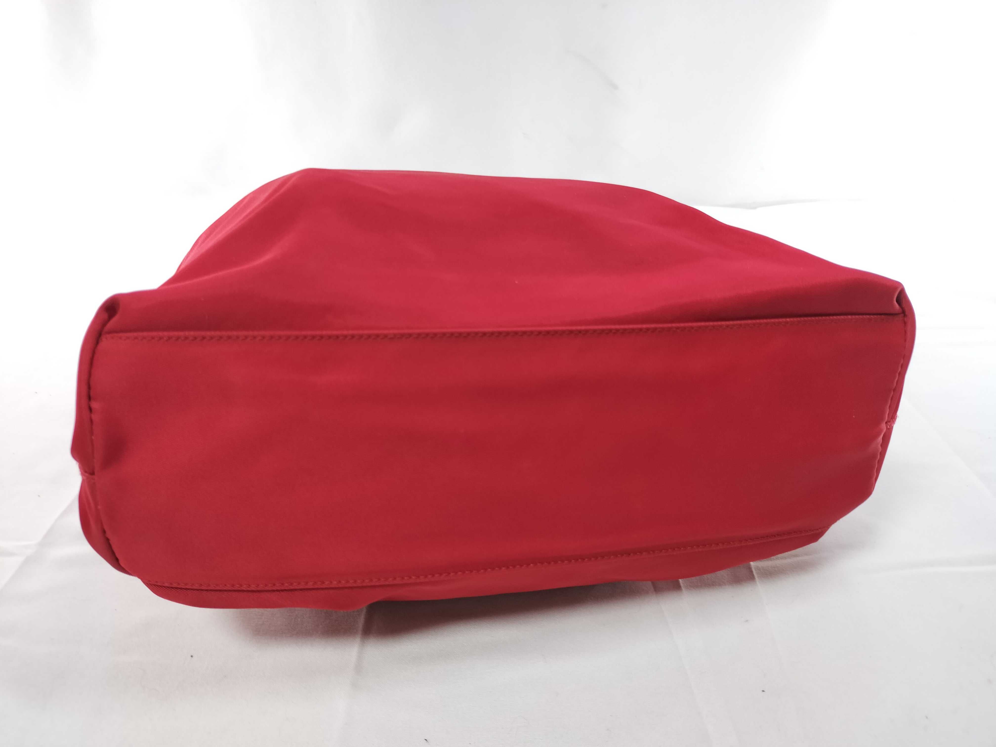 Nylon Handbag Red B5888 Handbag — view 8