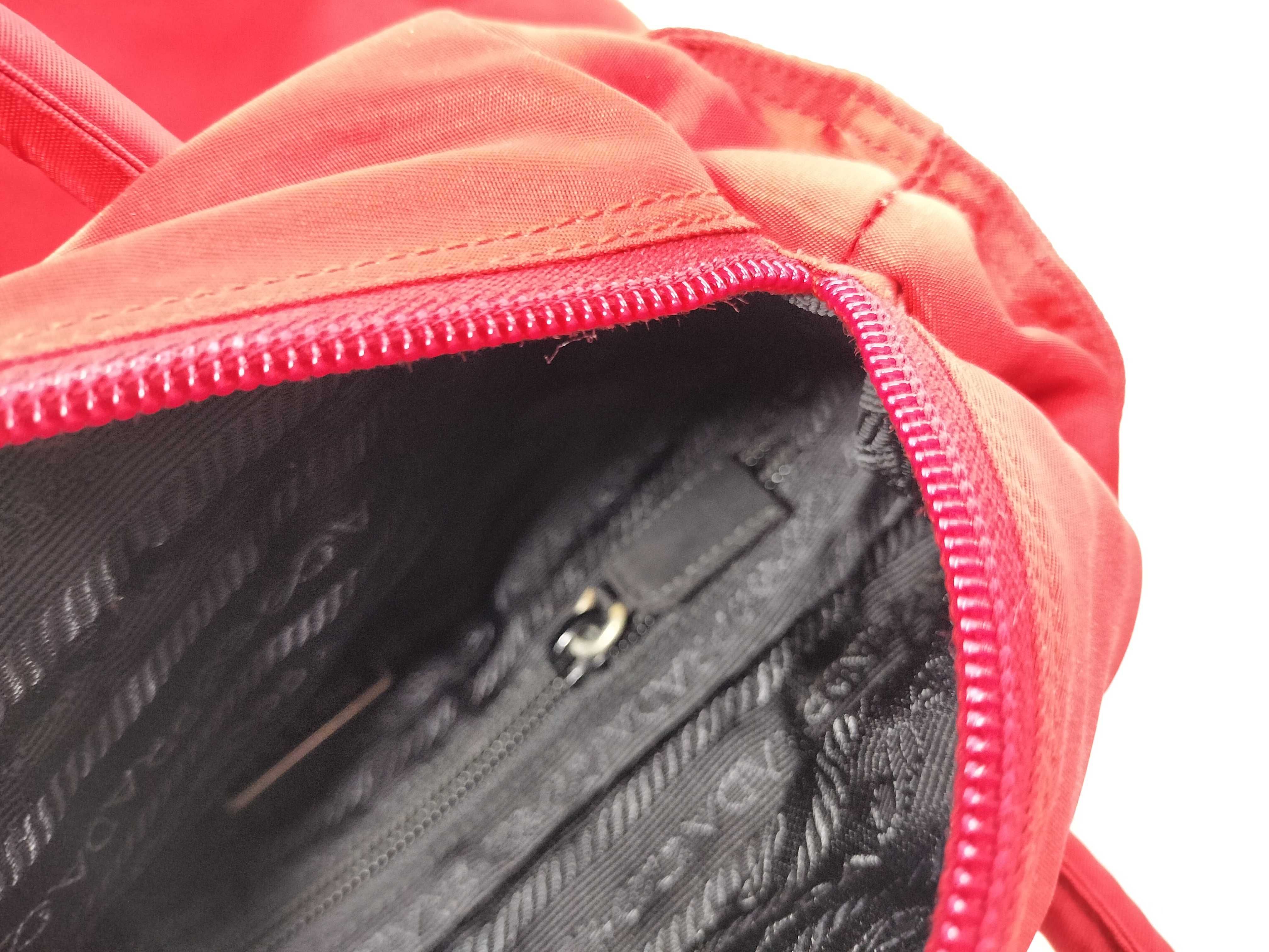 Nylon Handbag Red B5888 Handbag — view 9