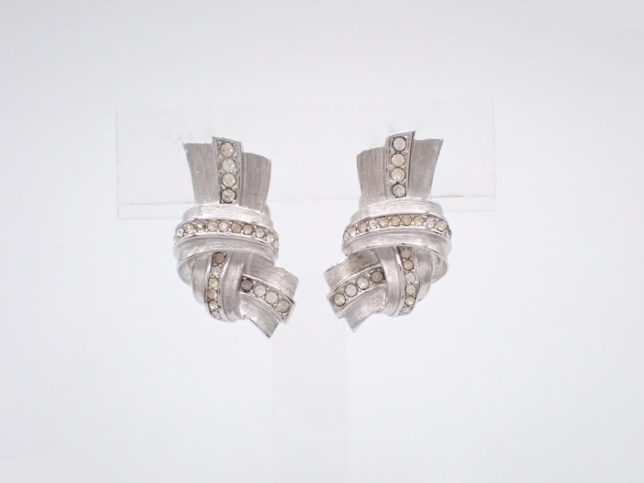 Rhinestone earrings