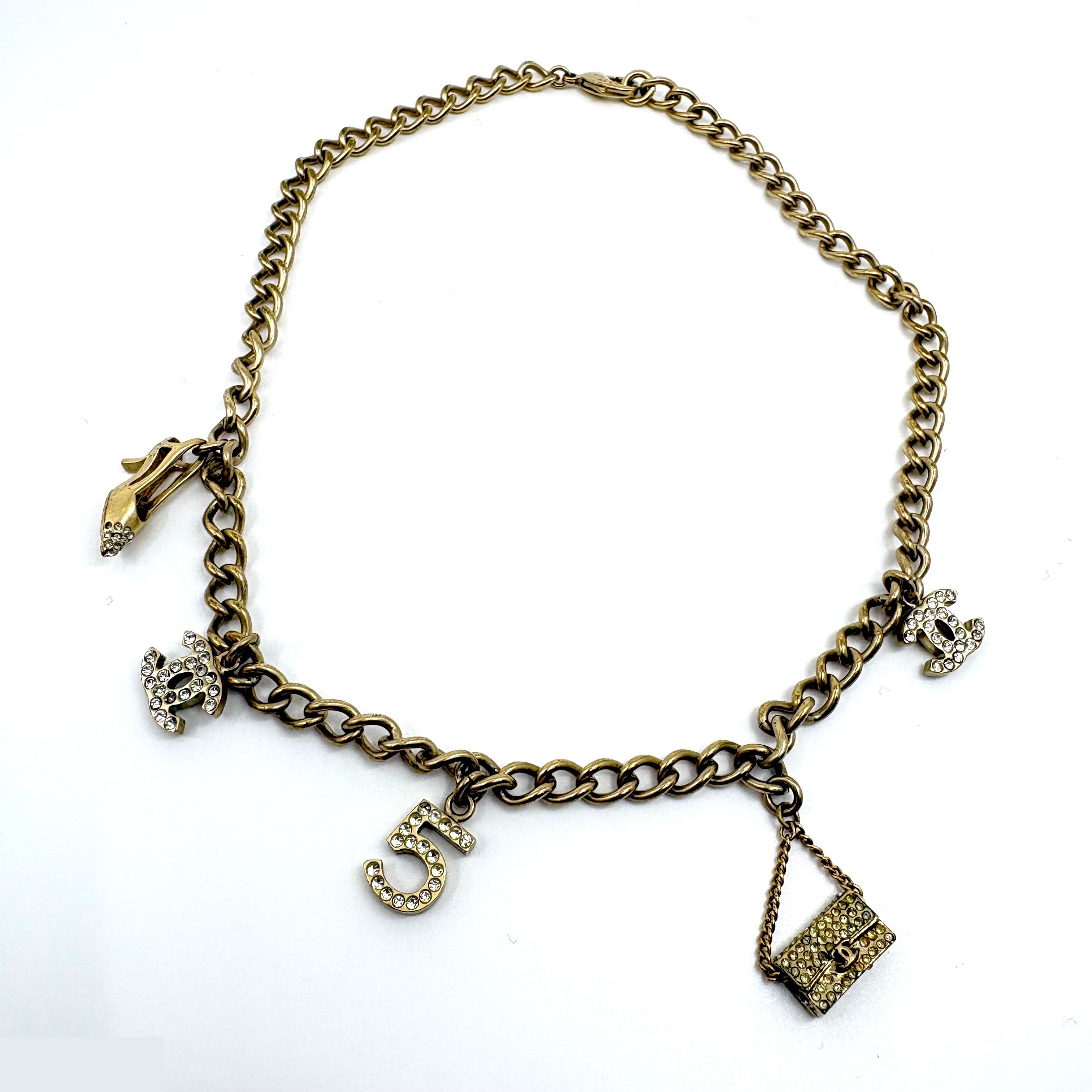 Icon Charm Matelassé Coco Mark (Precious Metal) Necklace Pendant — view 2