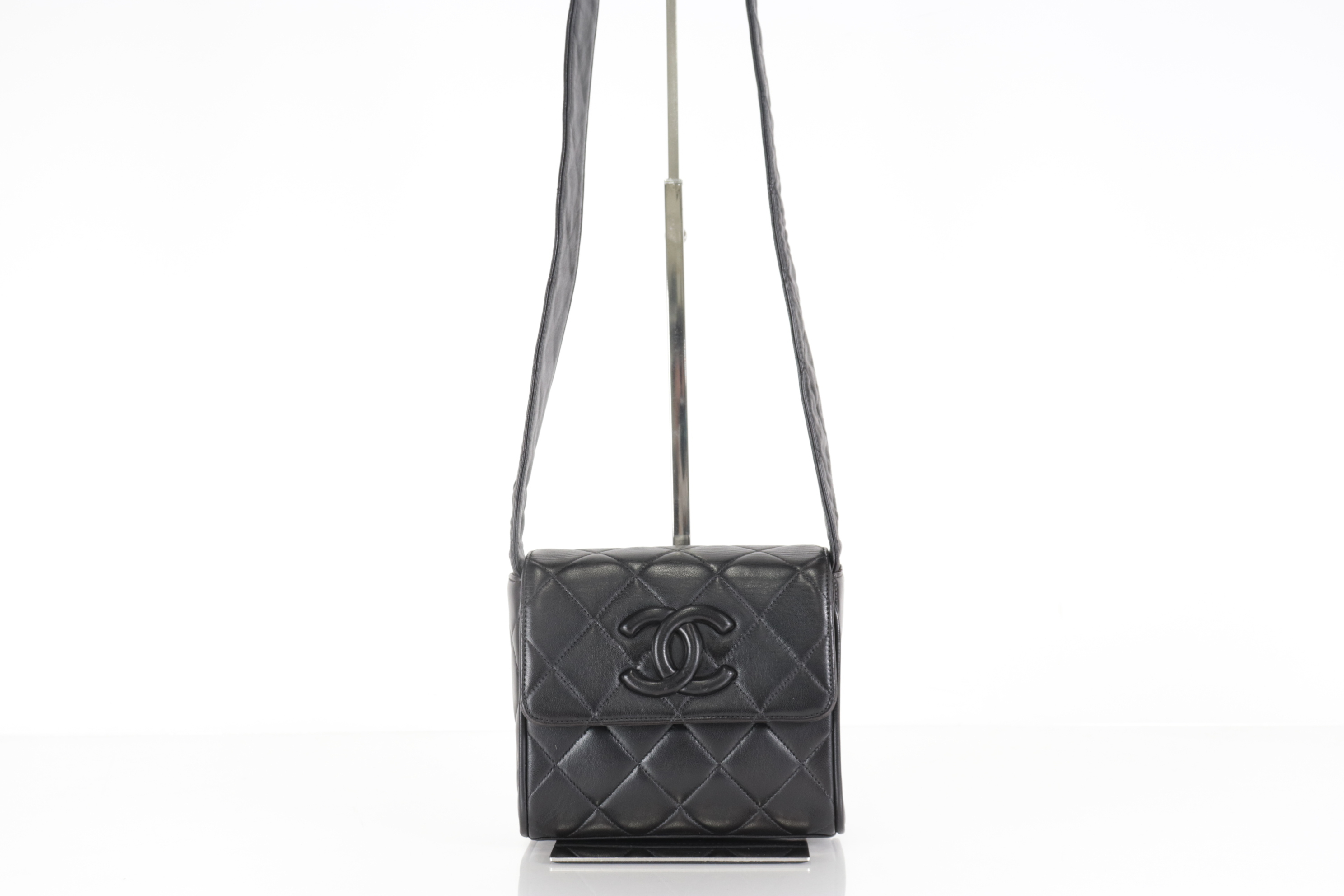 Matelassé Lambskin Shoulder Bag (Series 2) — view 2