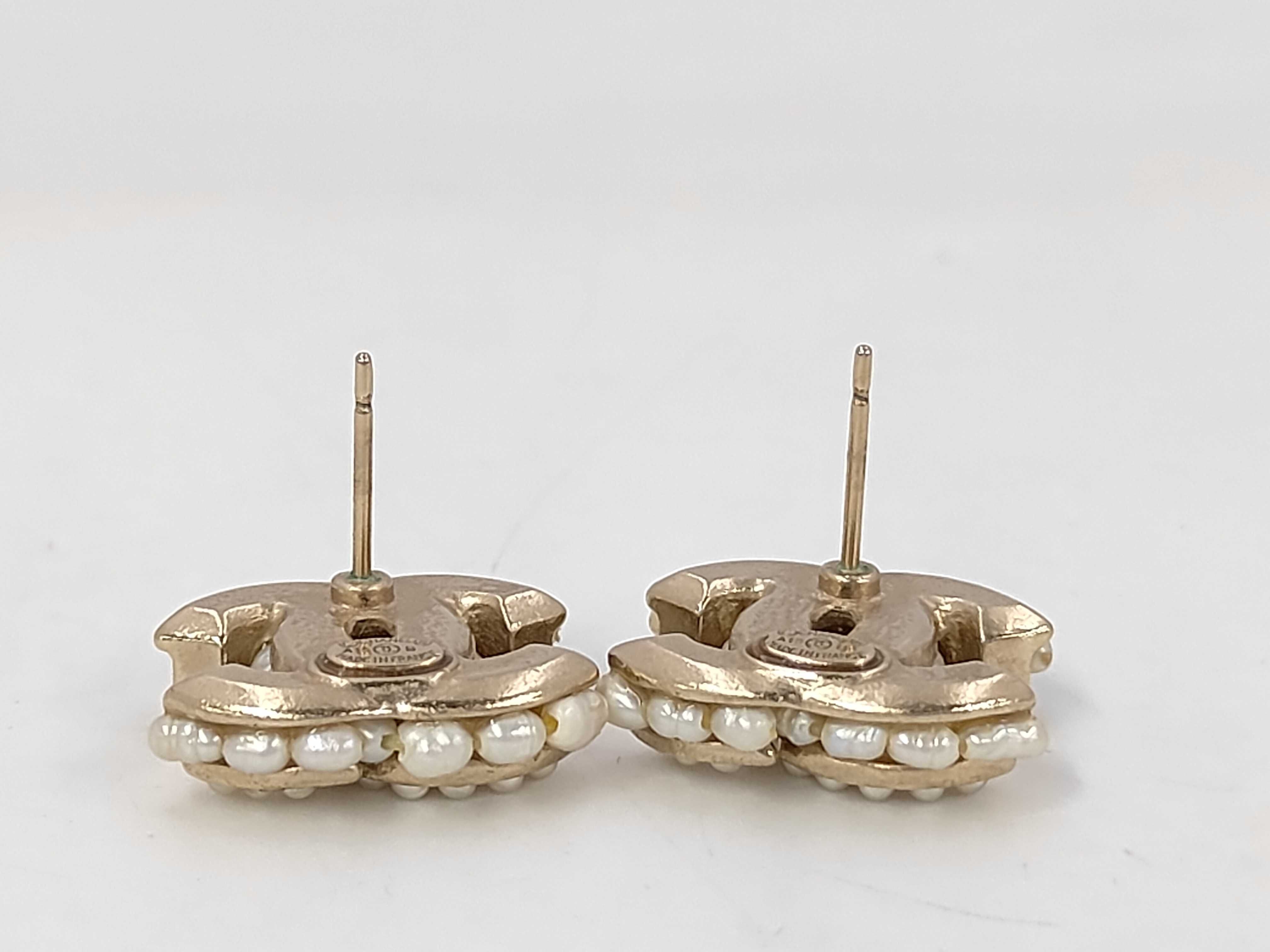 Cocomark Pearl Gold A15 B Earrings — view 5