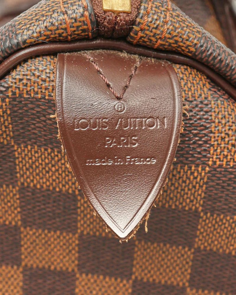 Damier Ebene Speedy 30 Bag — view 7