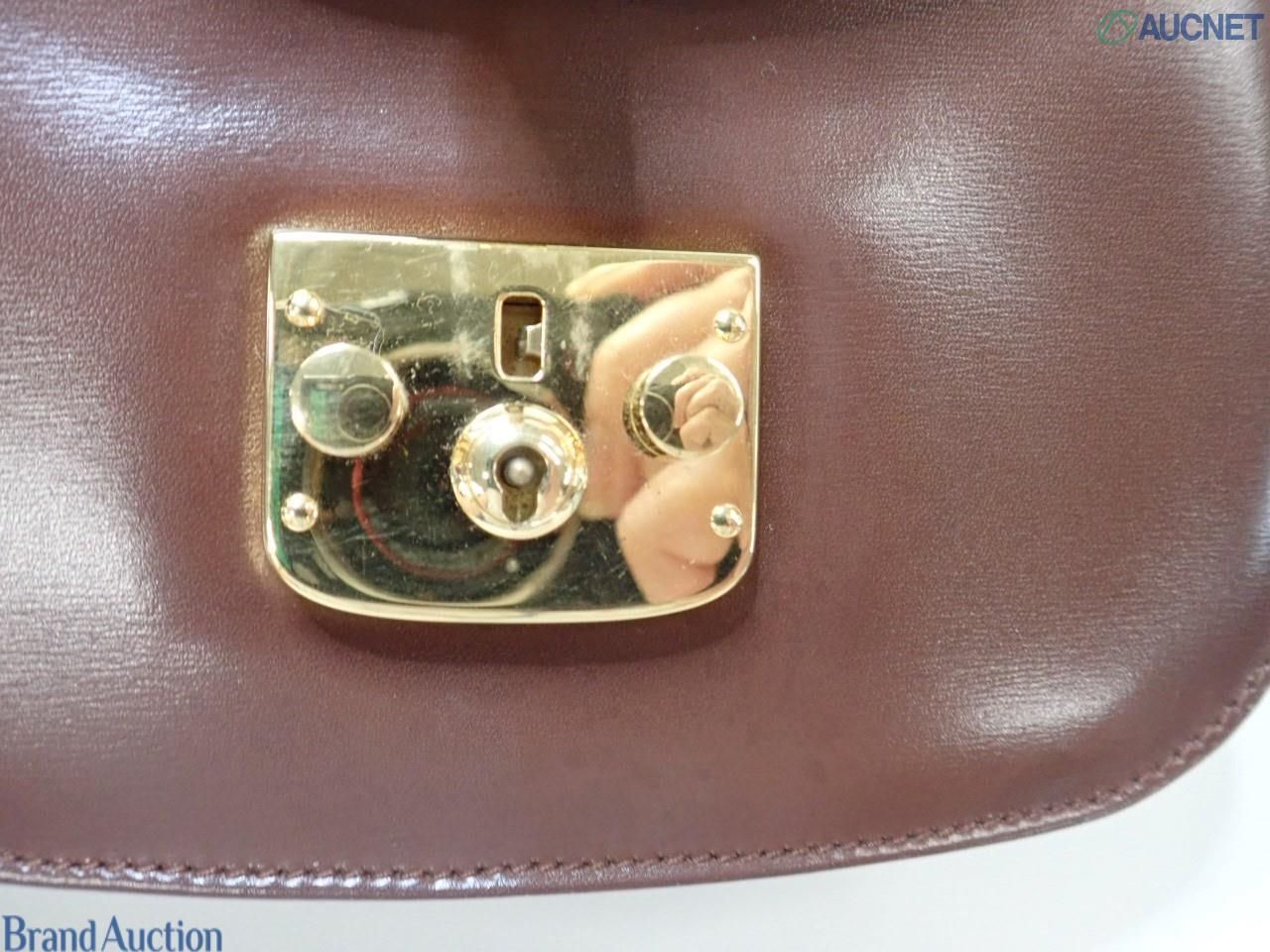 Lock 2-Way Handbag, Leather — view 8