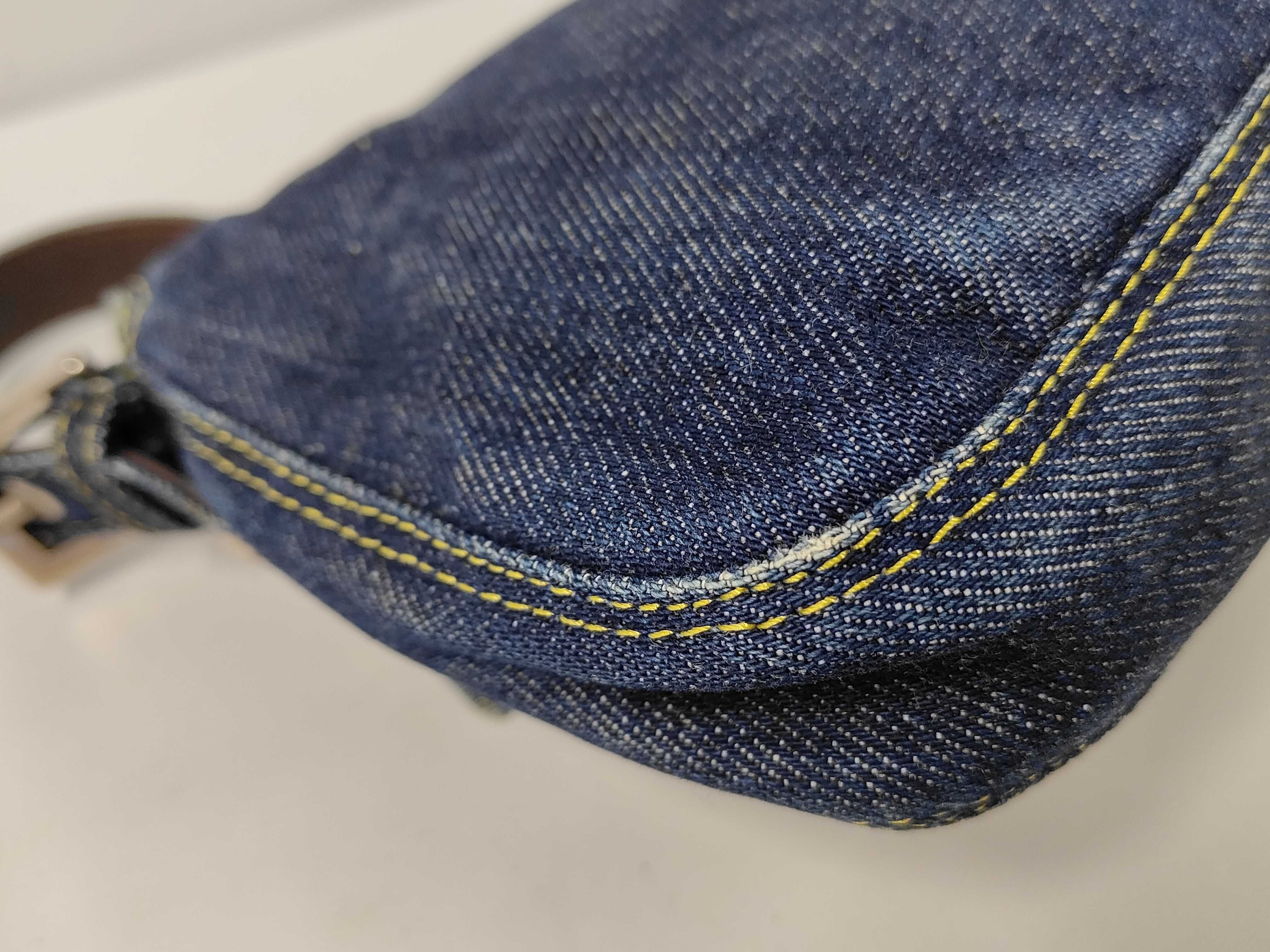 handbag, Mamma Bucket denim shoulder bag — view 4