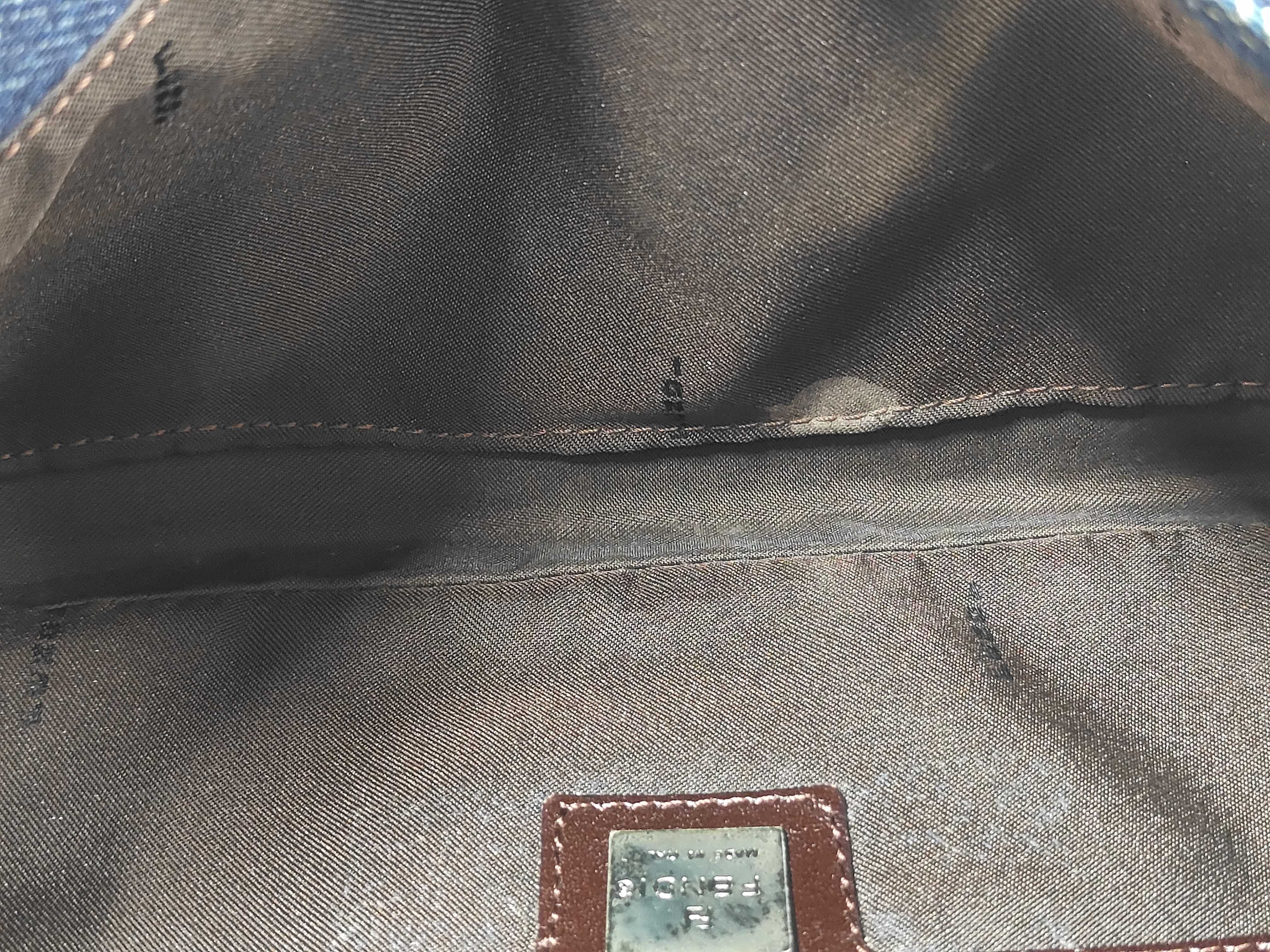 handbag, Mamma Bucket denim shoulder bag — view 9