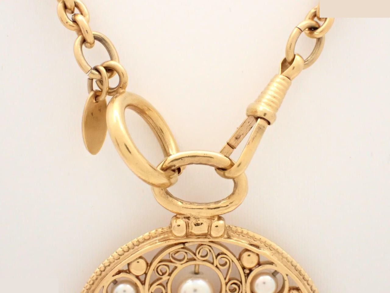 Coco F Pearl Necklace/Pendant, Neck Circumference Approx. 96cm — view 2