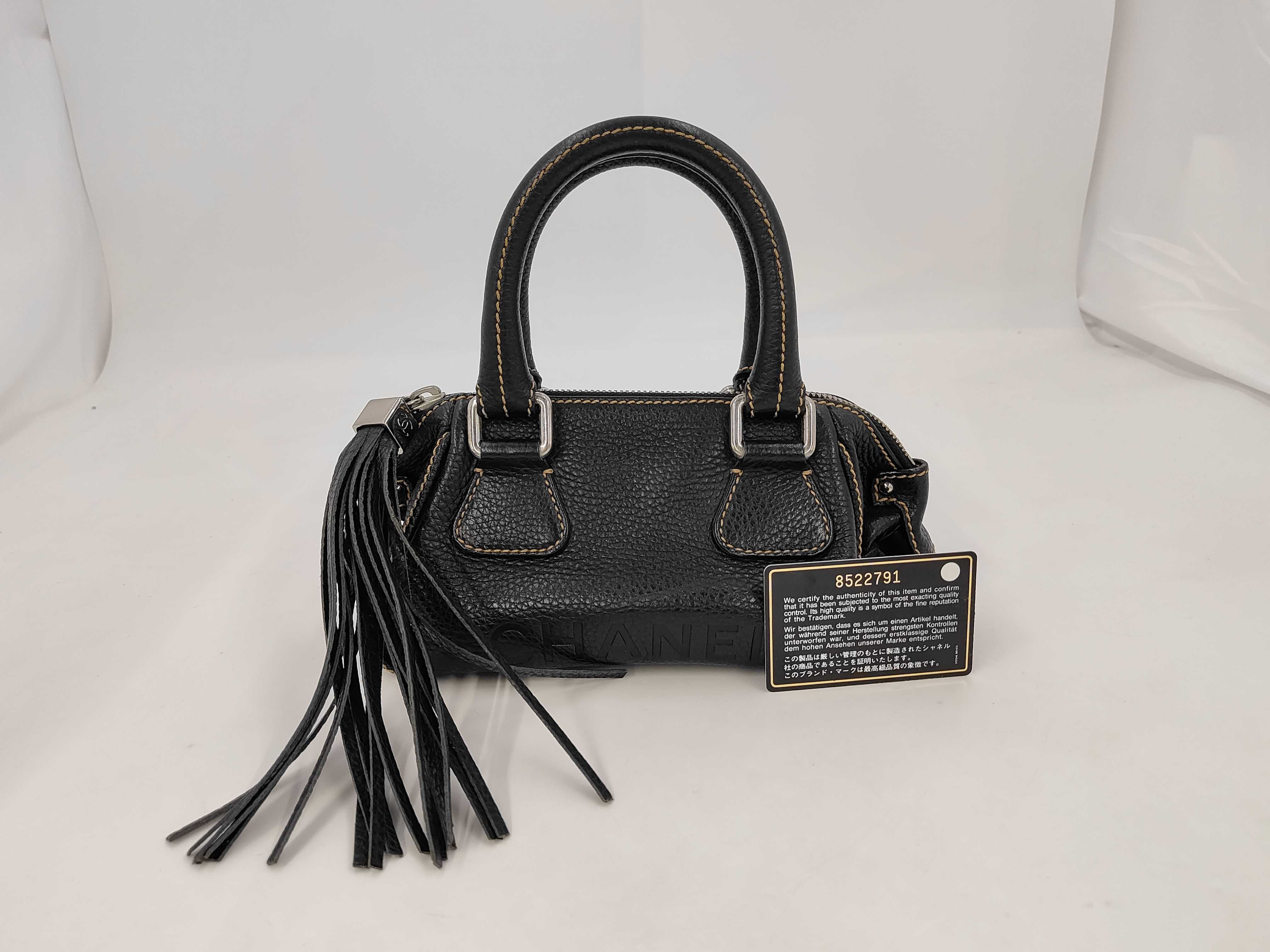 Fringe Mini Boston Bag Handbag